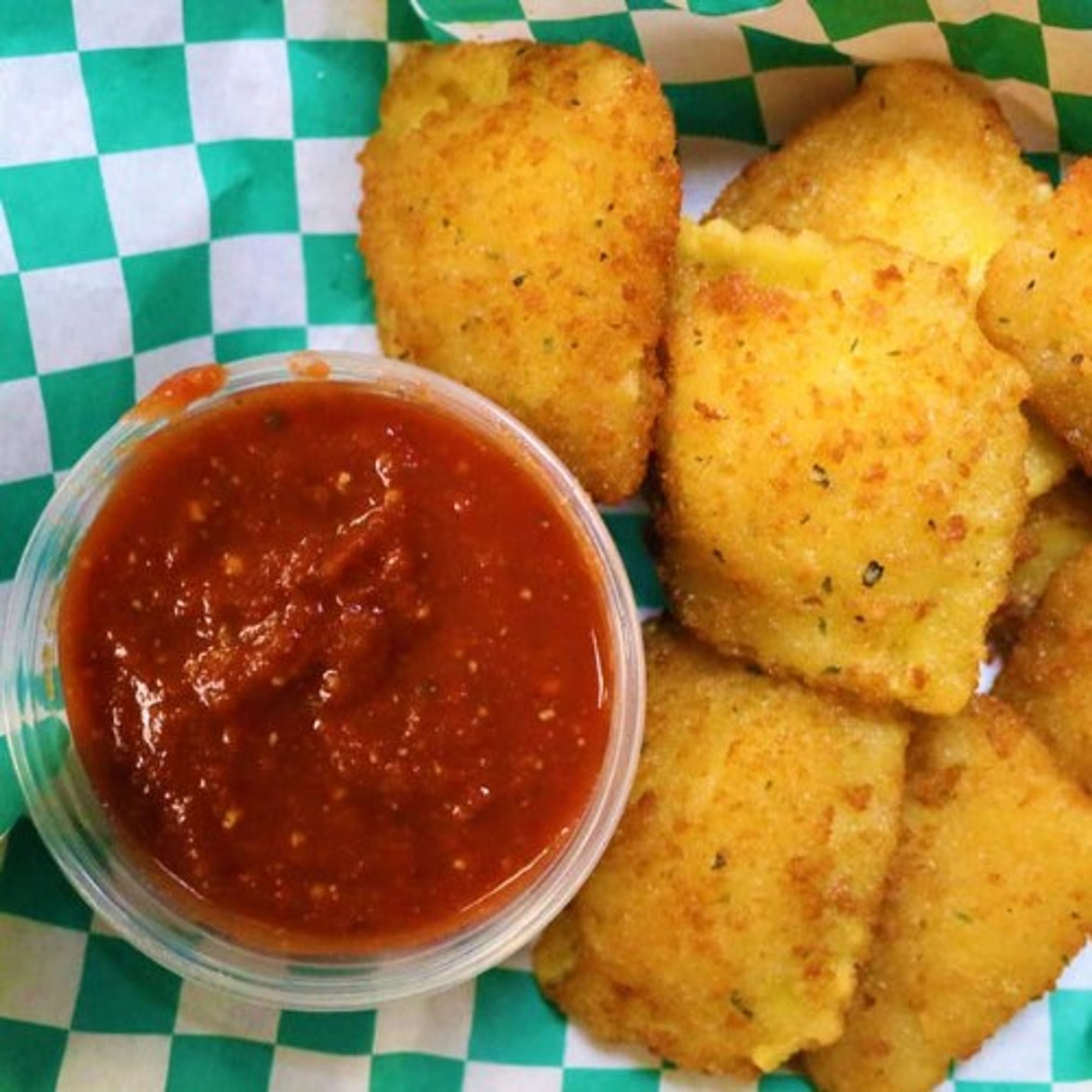 Breaded Cheese Ravioli