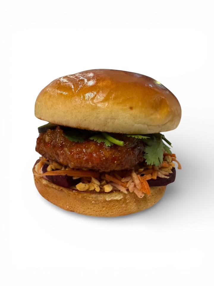 Vegetarian General Tso's Banh Mi