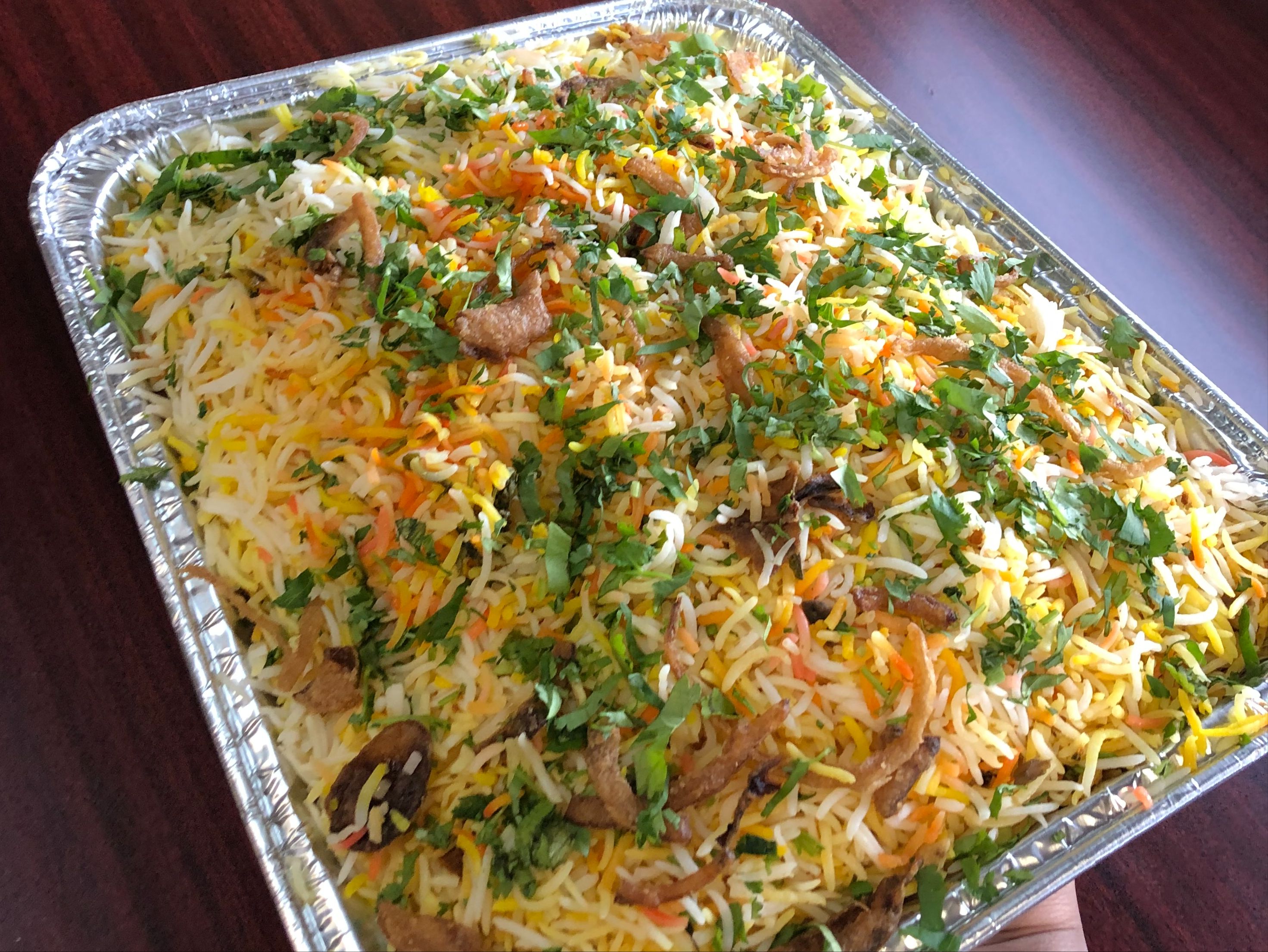 Chicken Dum Biryani - Qtr Tray