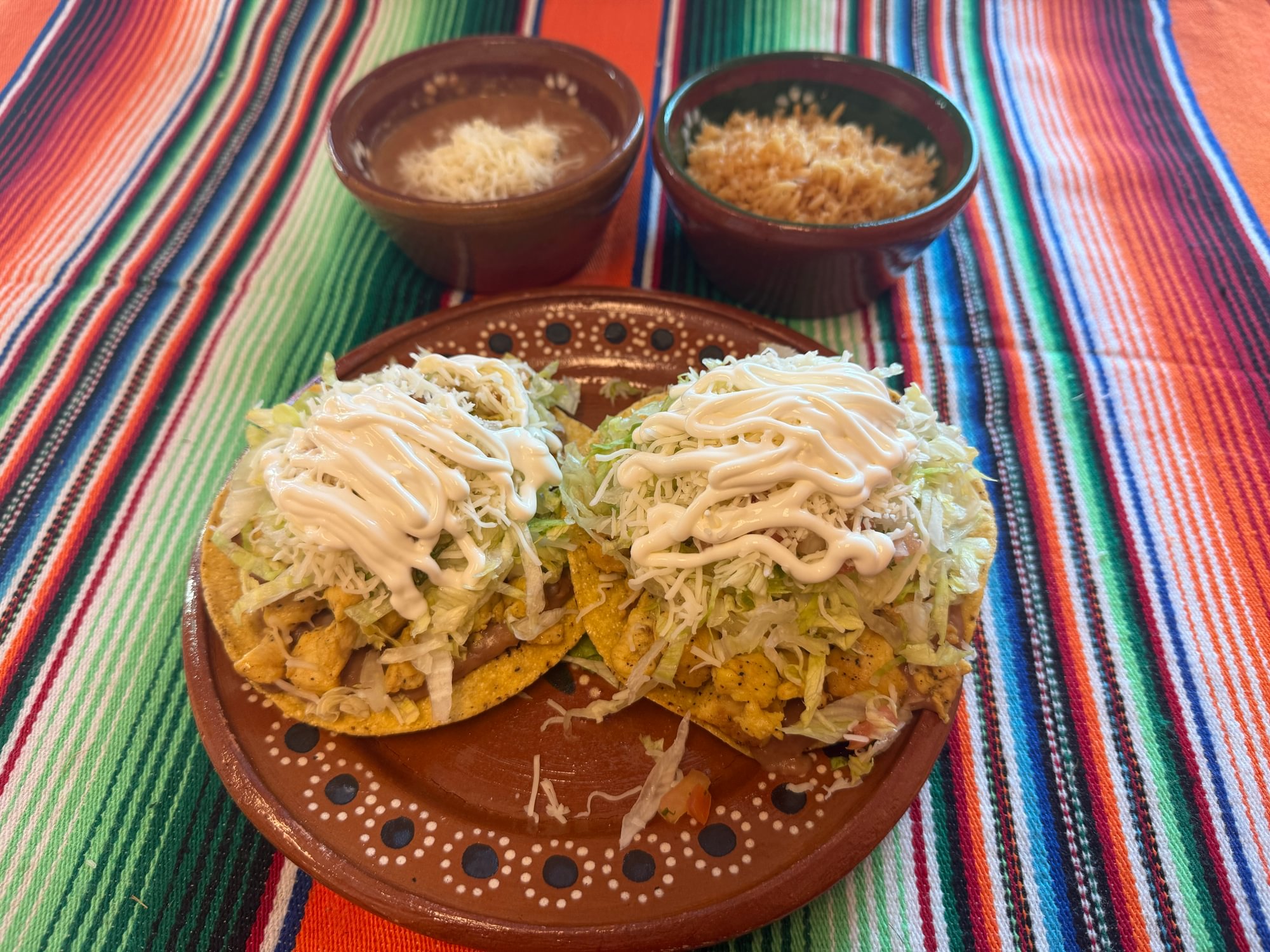 Tostada Plate