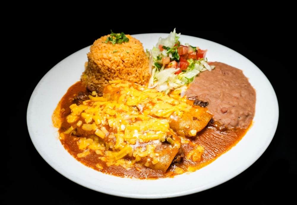 Lunch Enchiladas
