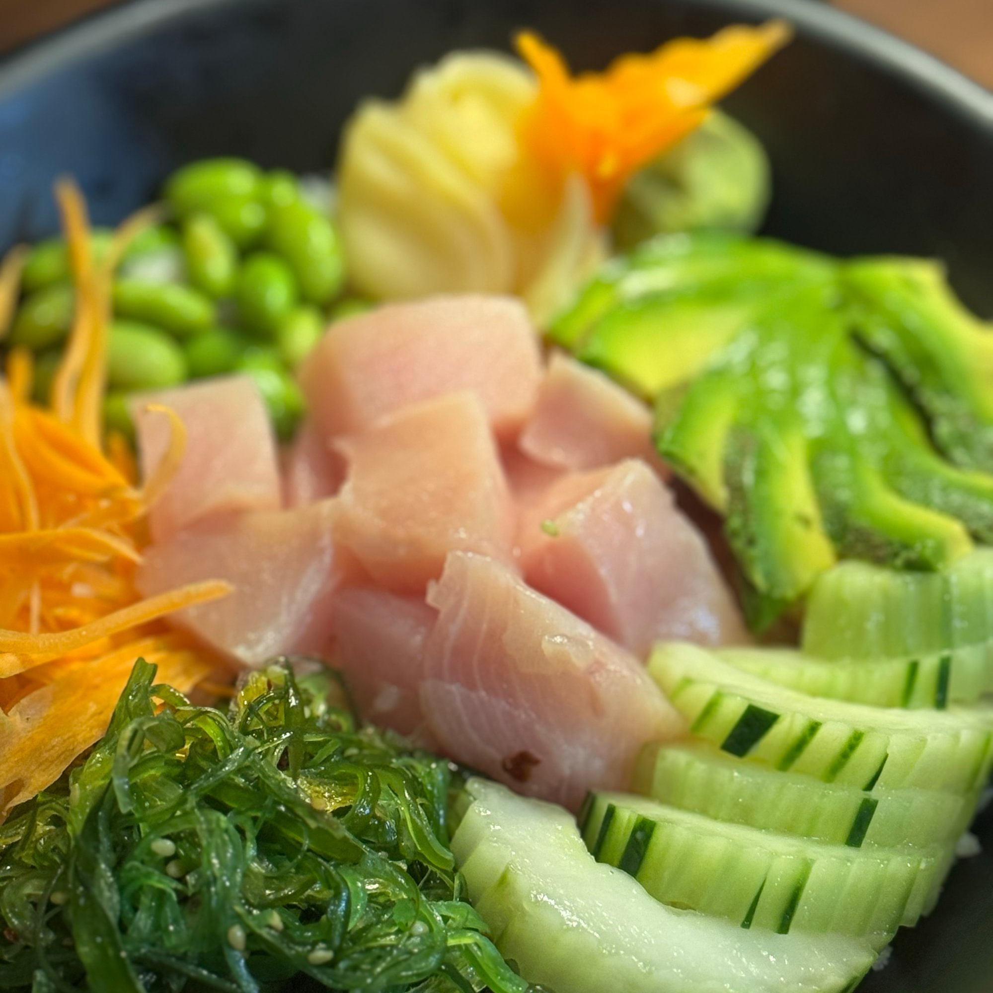 Yellowtail Poke Bowl