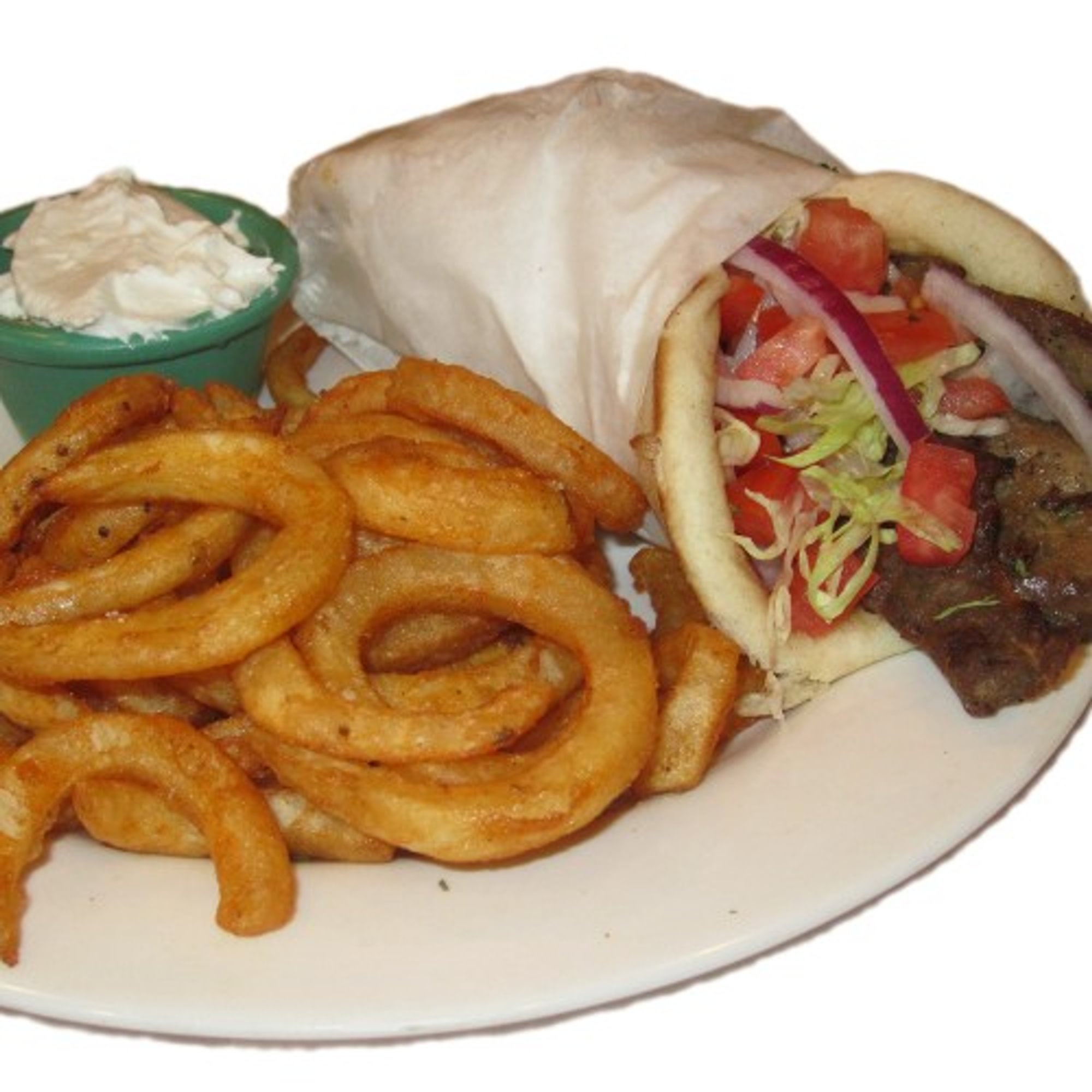 Beef Gyro Sandwich