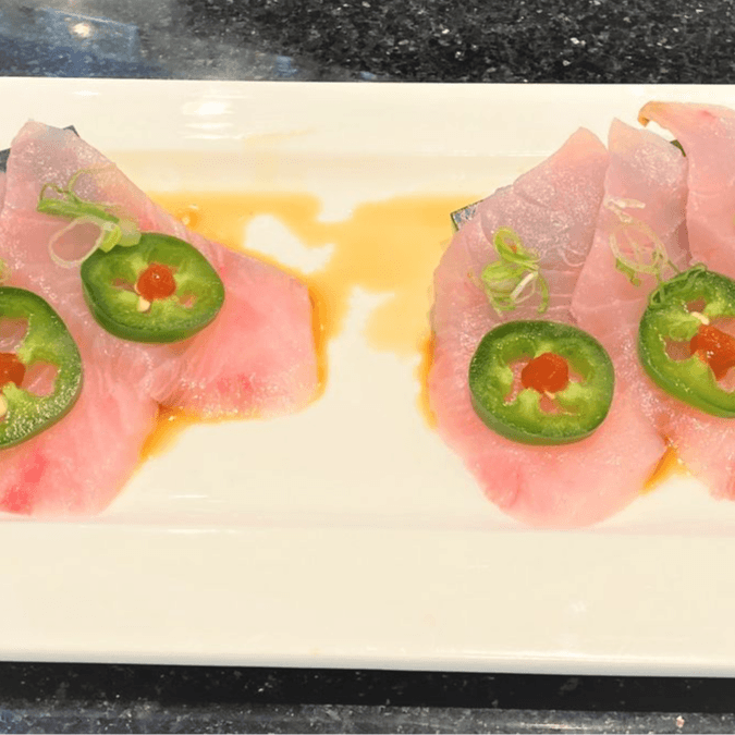 Yellowtail Jalapeño Appetizer
