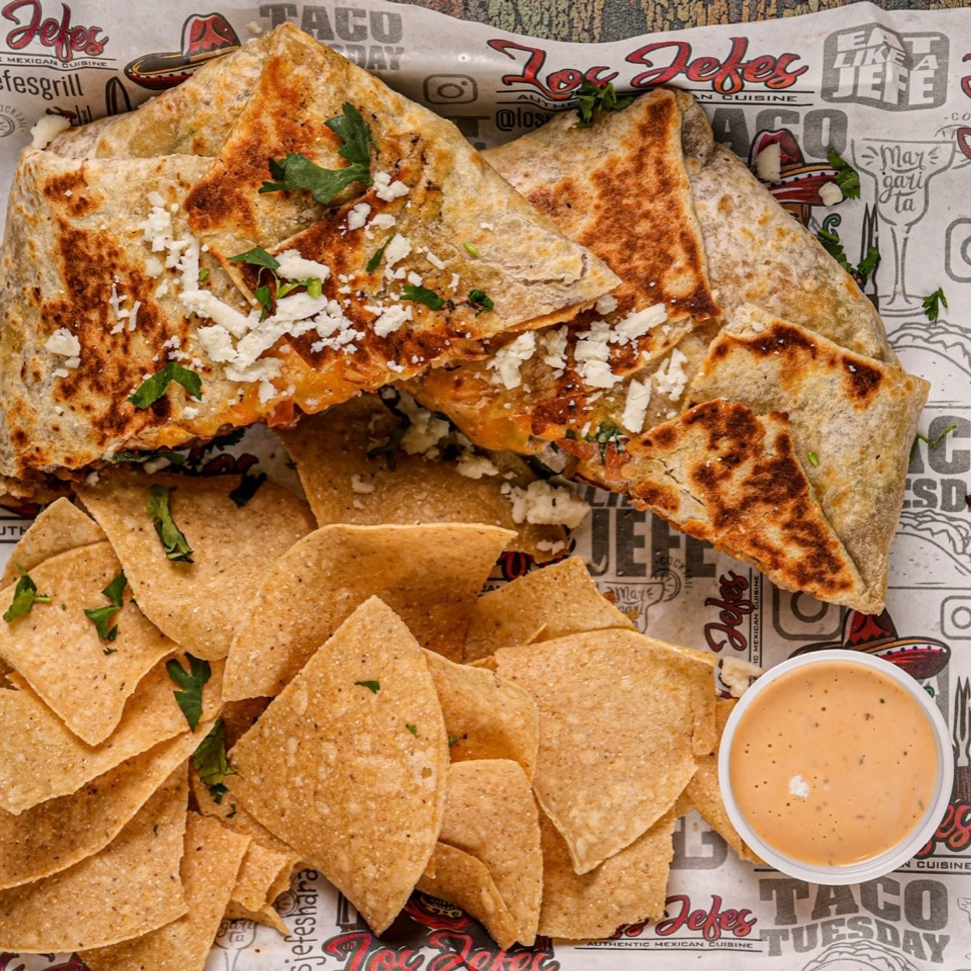 Jefes crunch wrap