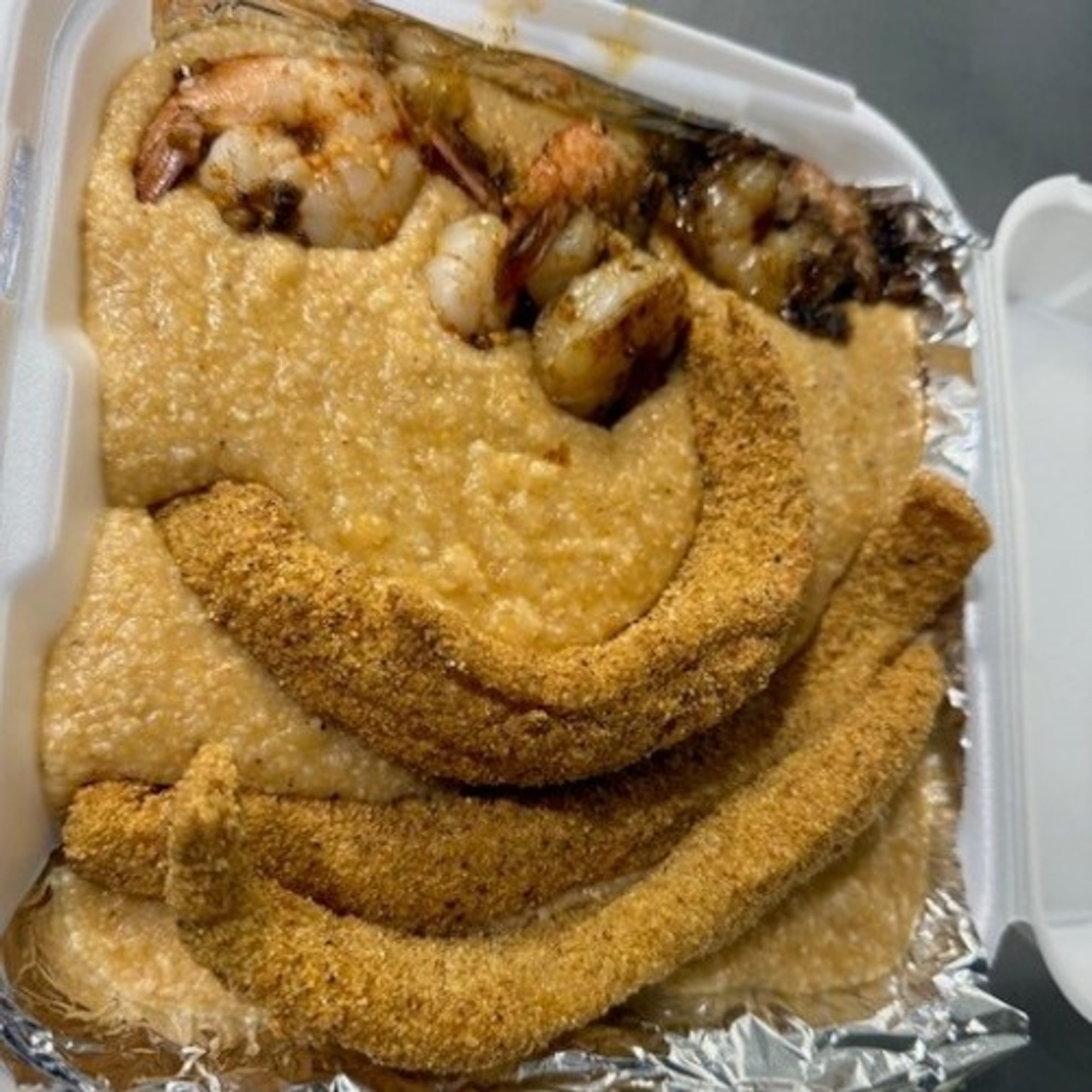 Fish, Shrimp & Grits