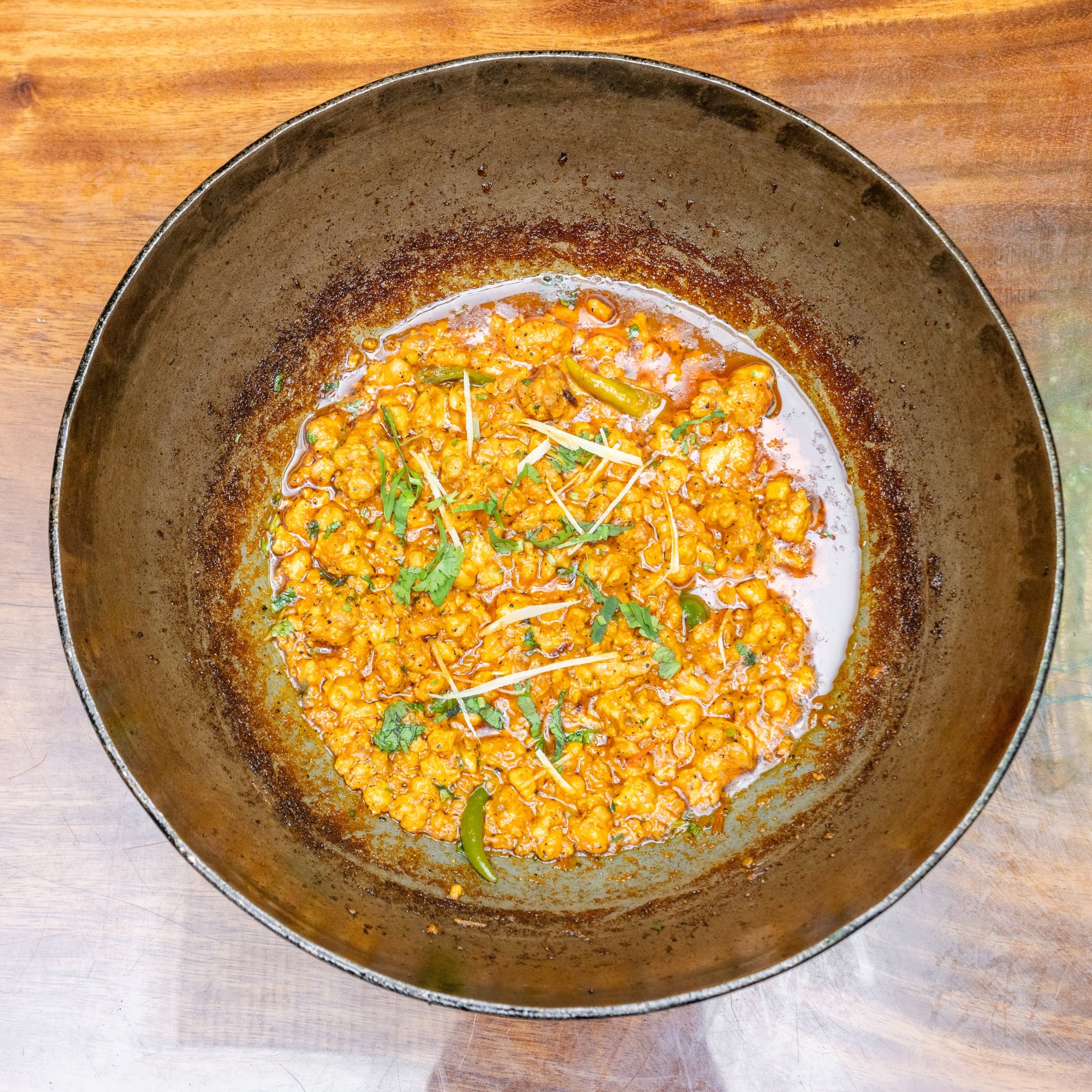 Chicken Keema Karahi