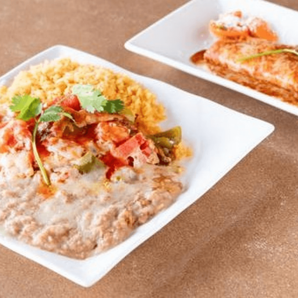 #13-One Enchilada and Chile Relleno