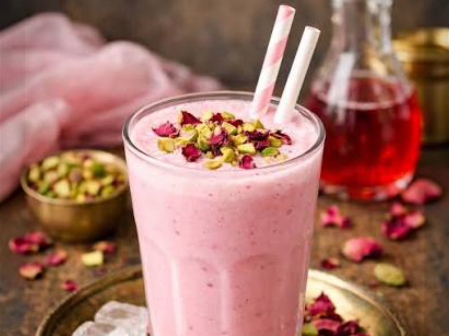 Rose Lassi