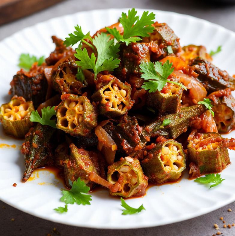 Jain Bhindi Masala