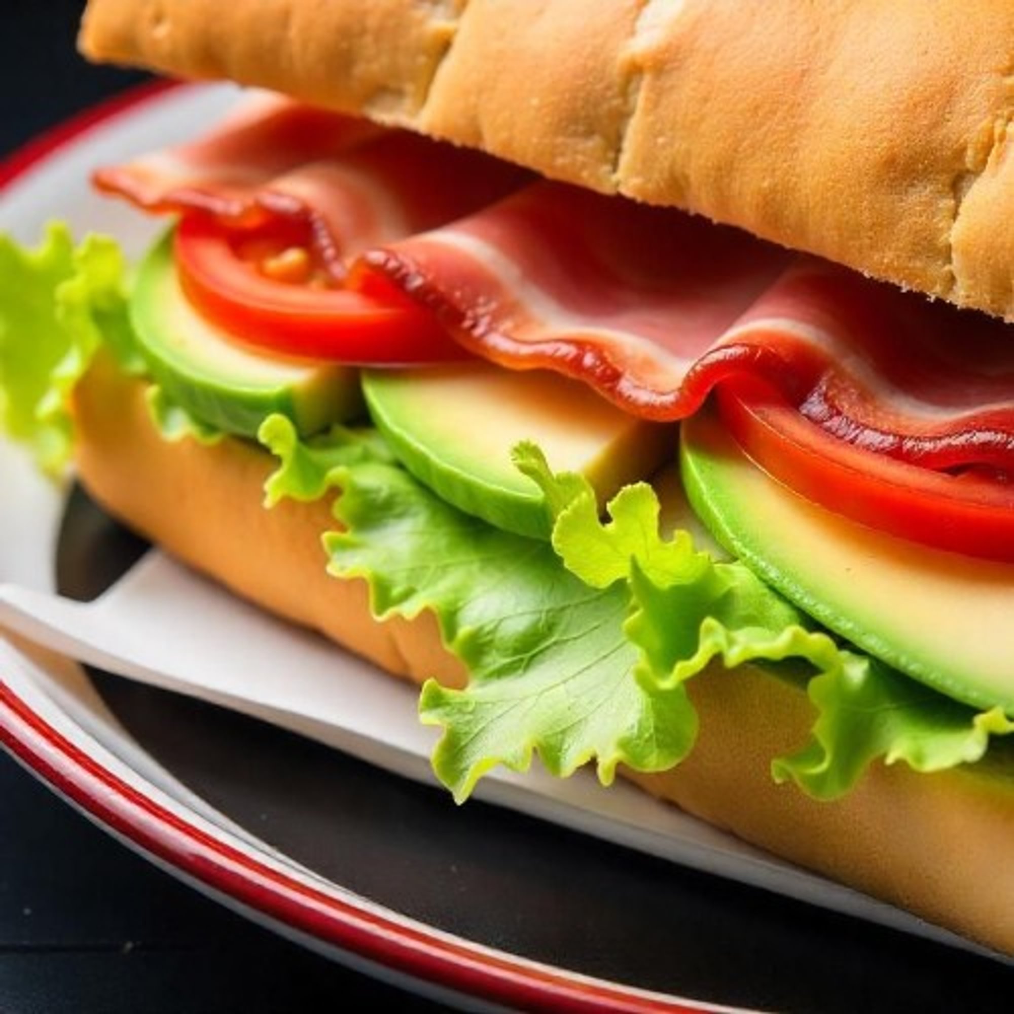 BLT with Avocado