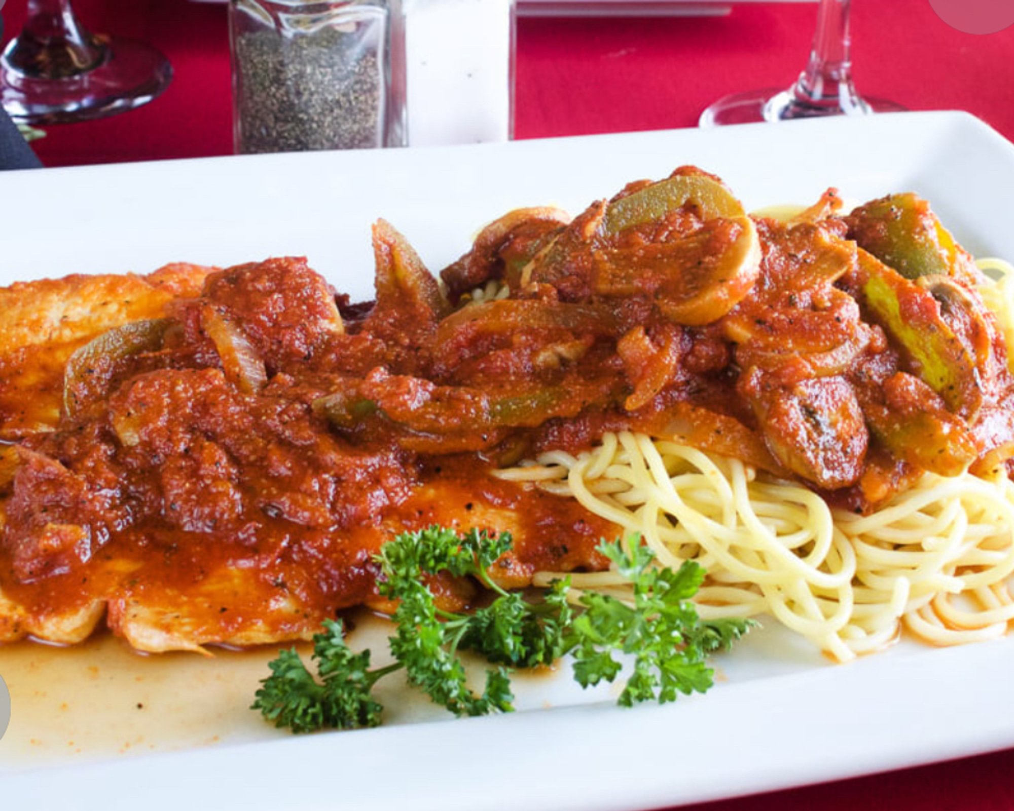 Chicken cacciatore