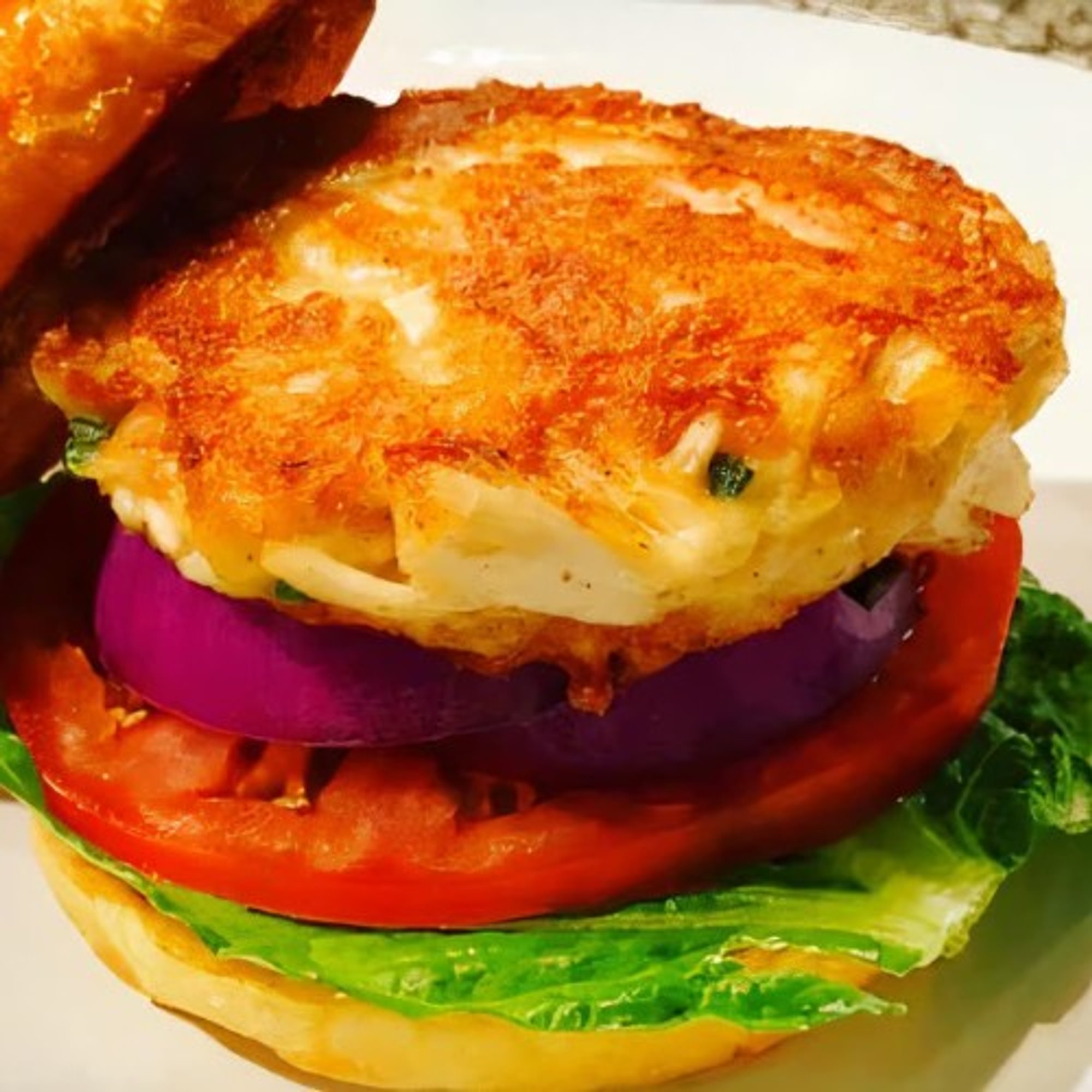 Crab Cake Burger