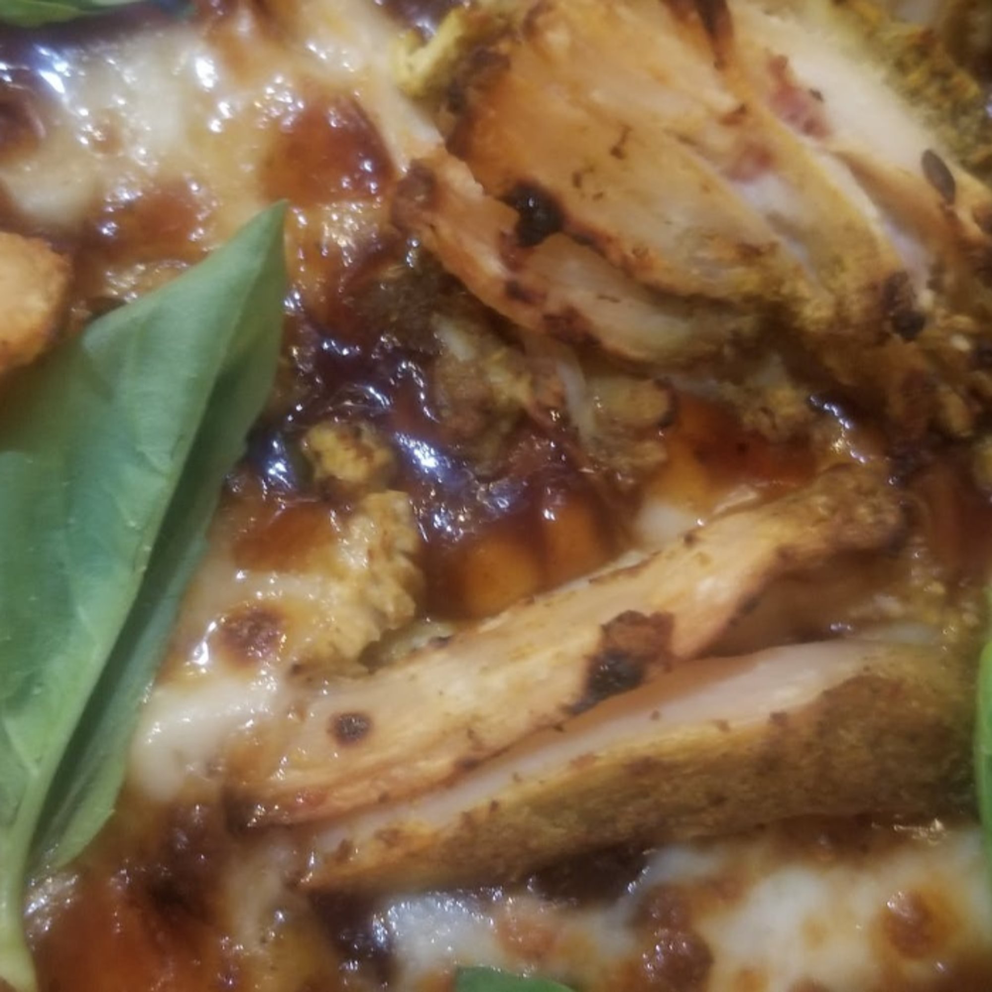 Barbie-q Chicken Pizza 