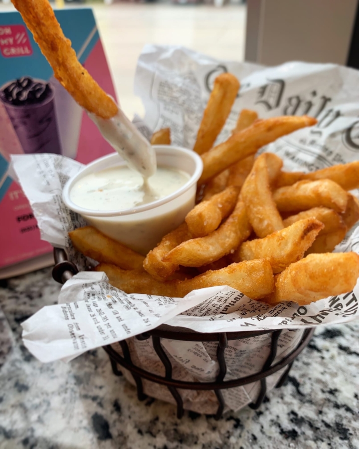 Double-Battered Fries