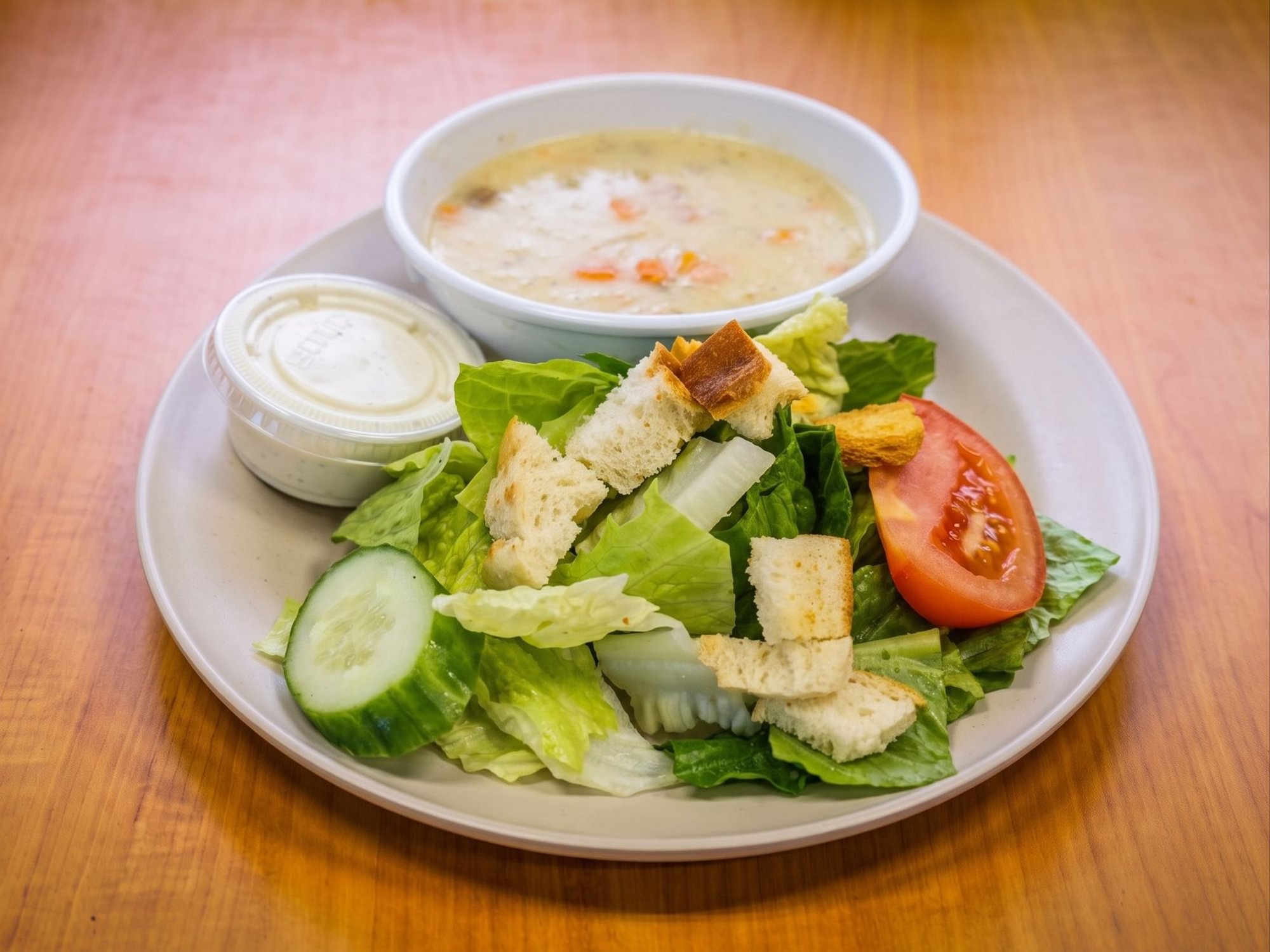 Cup of Soup and Salad Combo