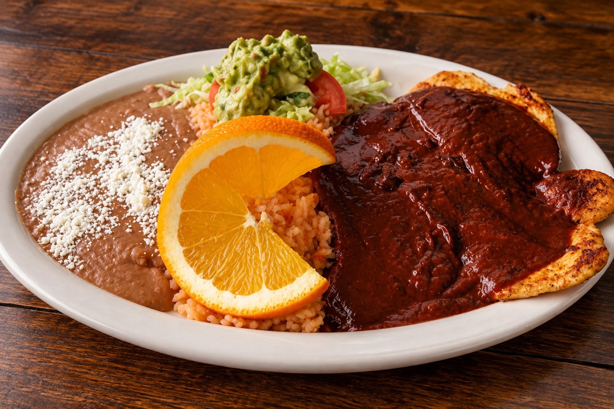 Mole Con Pollo Estilo Michoacán
