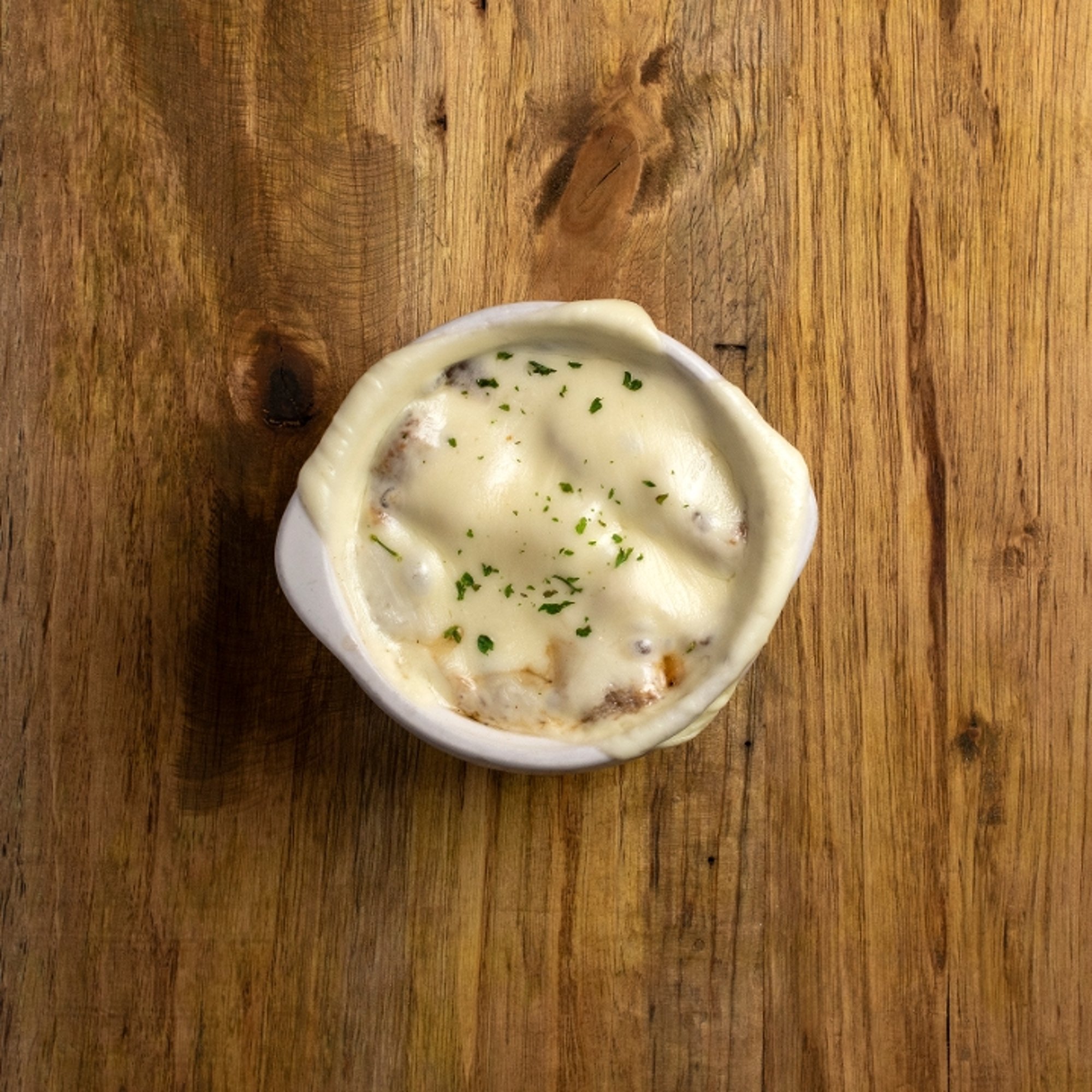 French Onion Au Gratin
