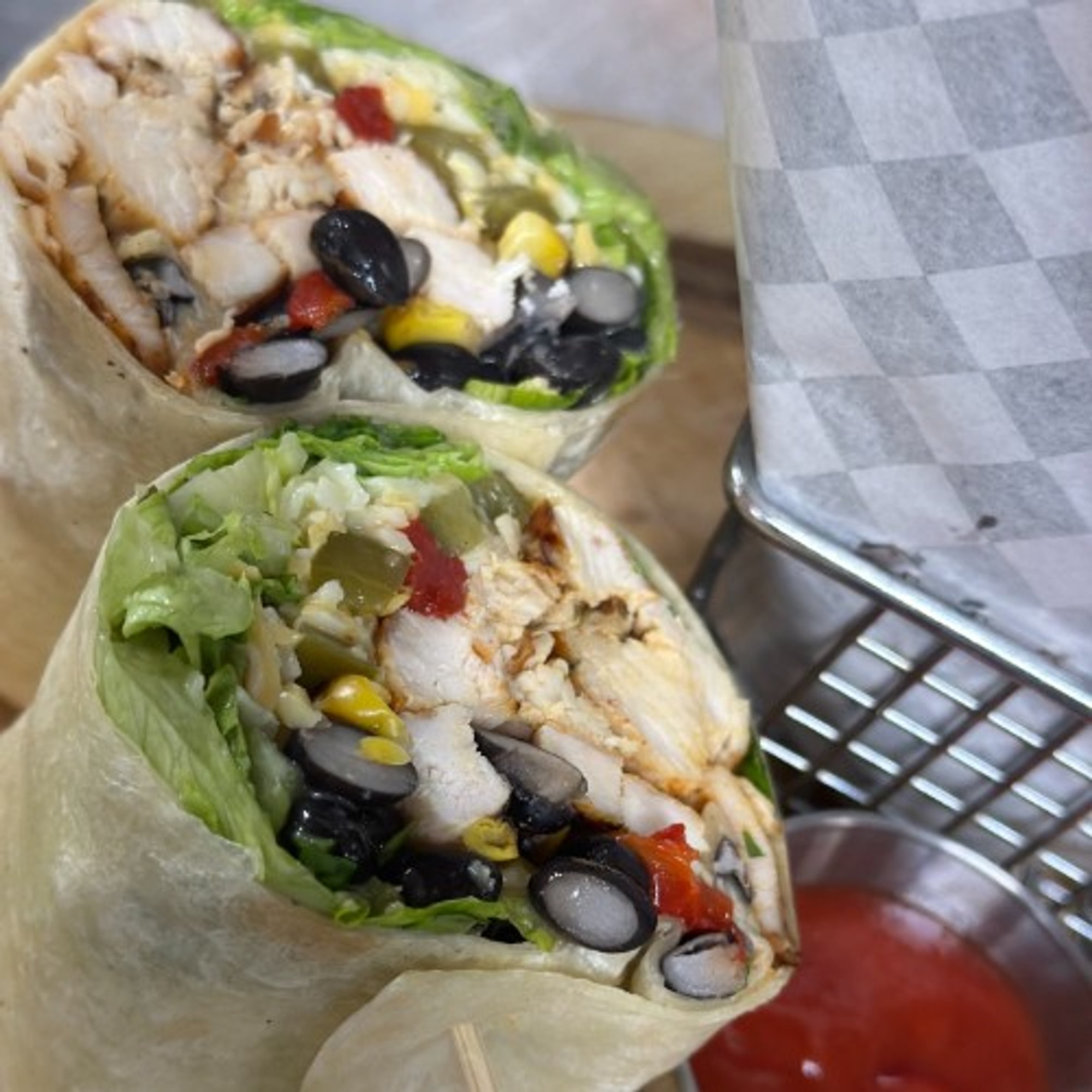 Santa Fe Chicken Wrap