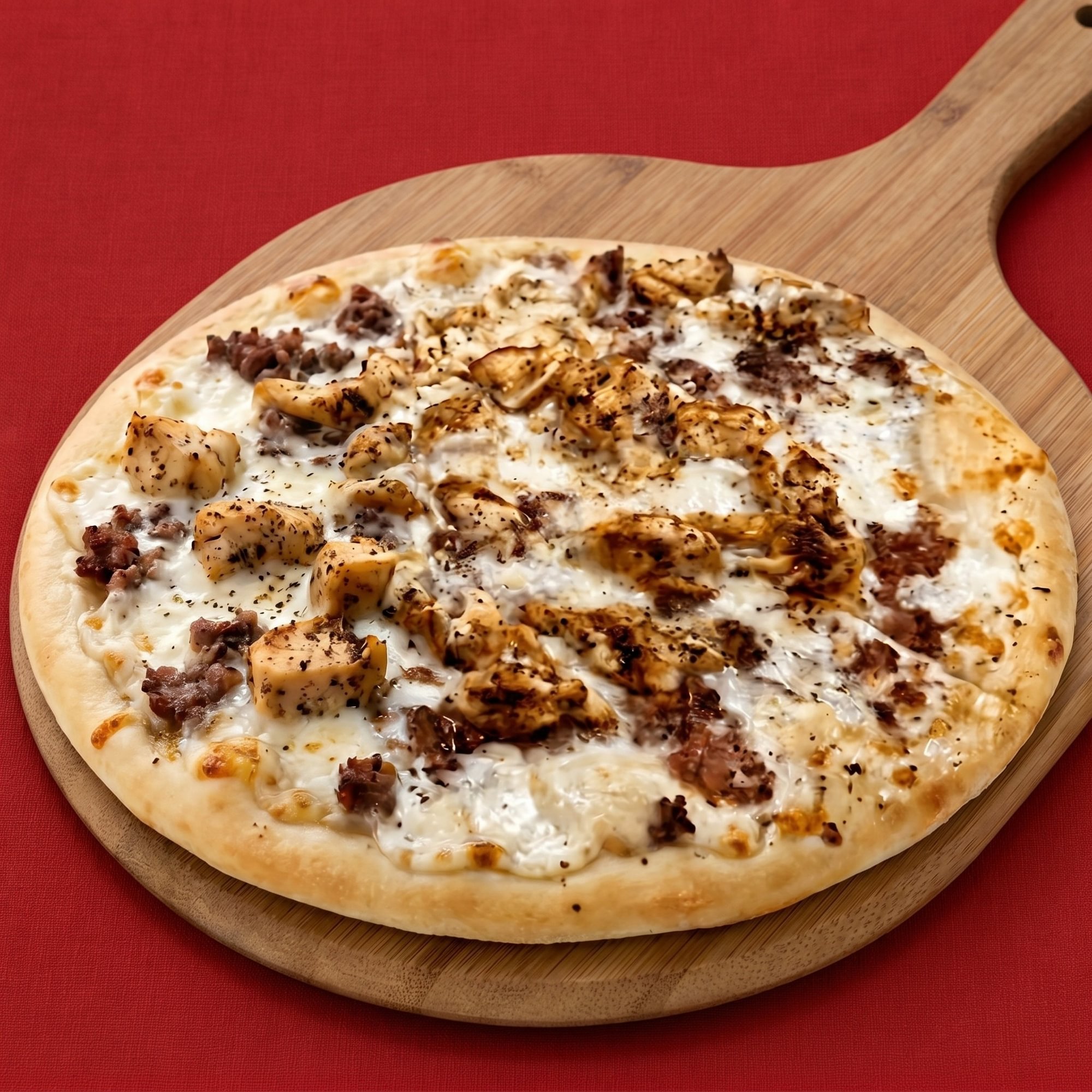 Chicken Bacon Ranch Pizza