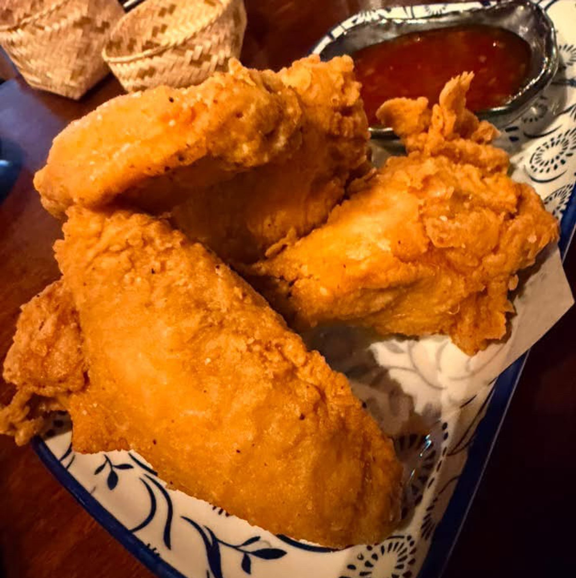 Fried Salted Chicken Wings