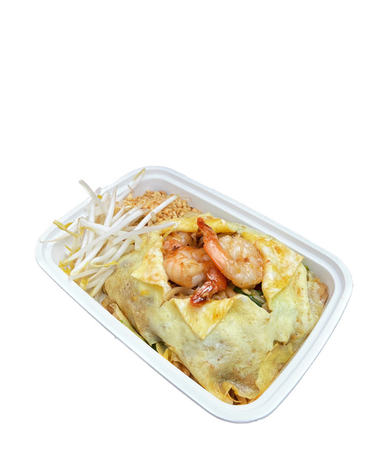 Pad Thai Goong Hor Kai