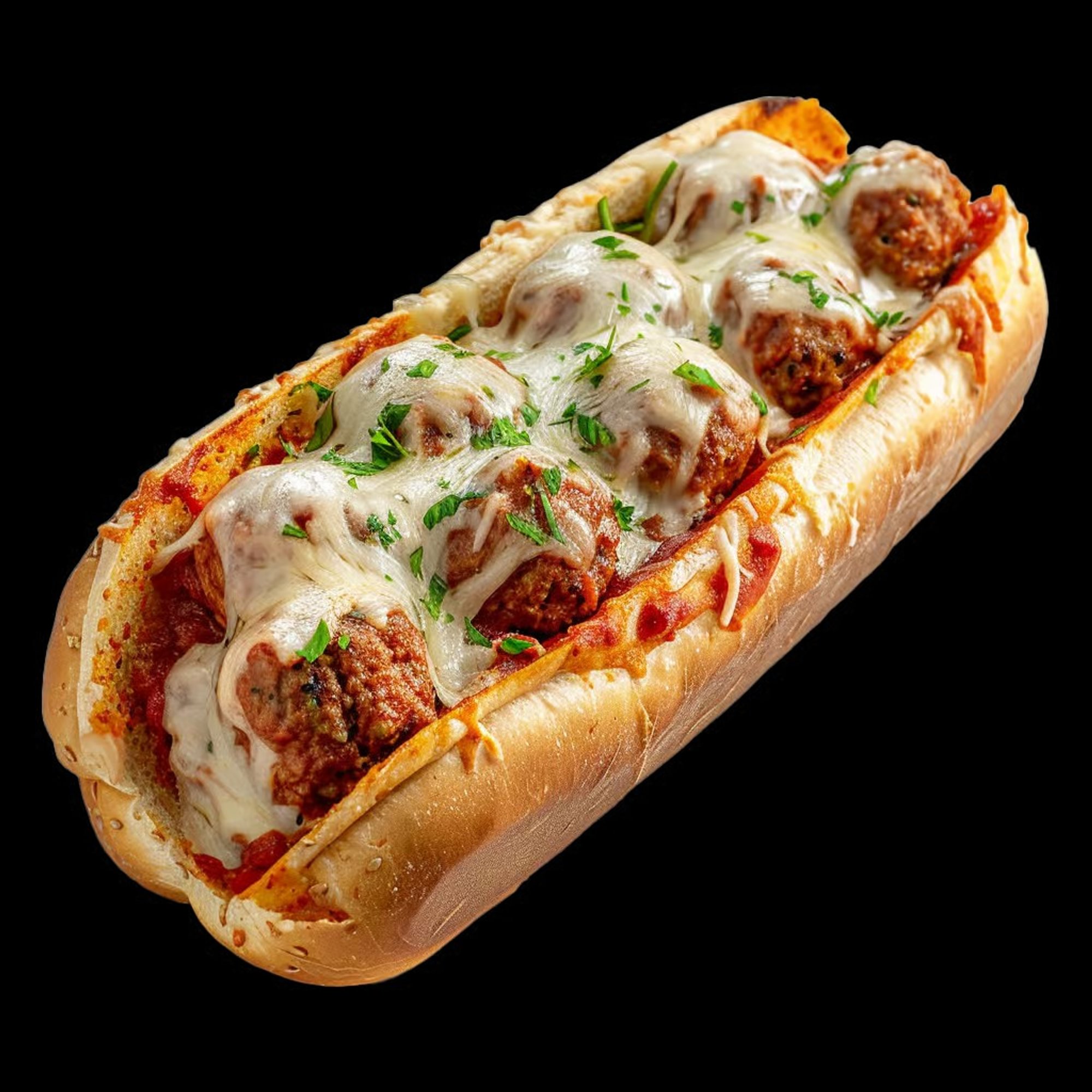 Meatball Parmesan Sub