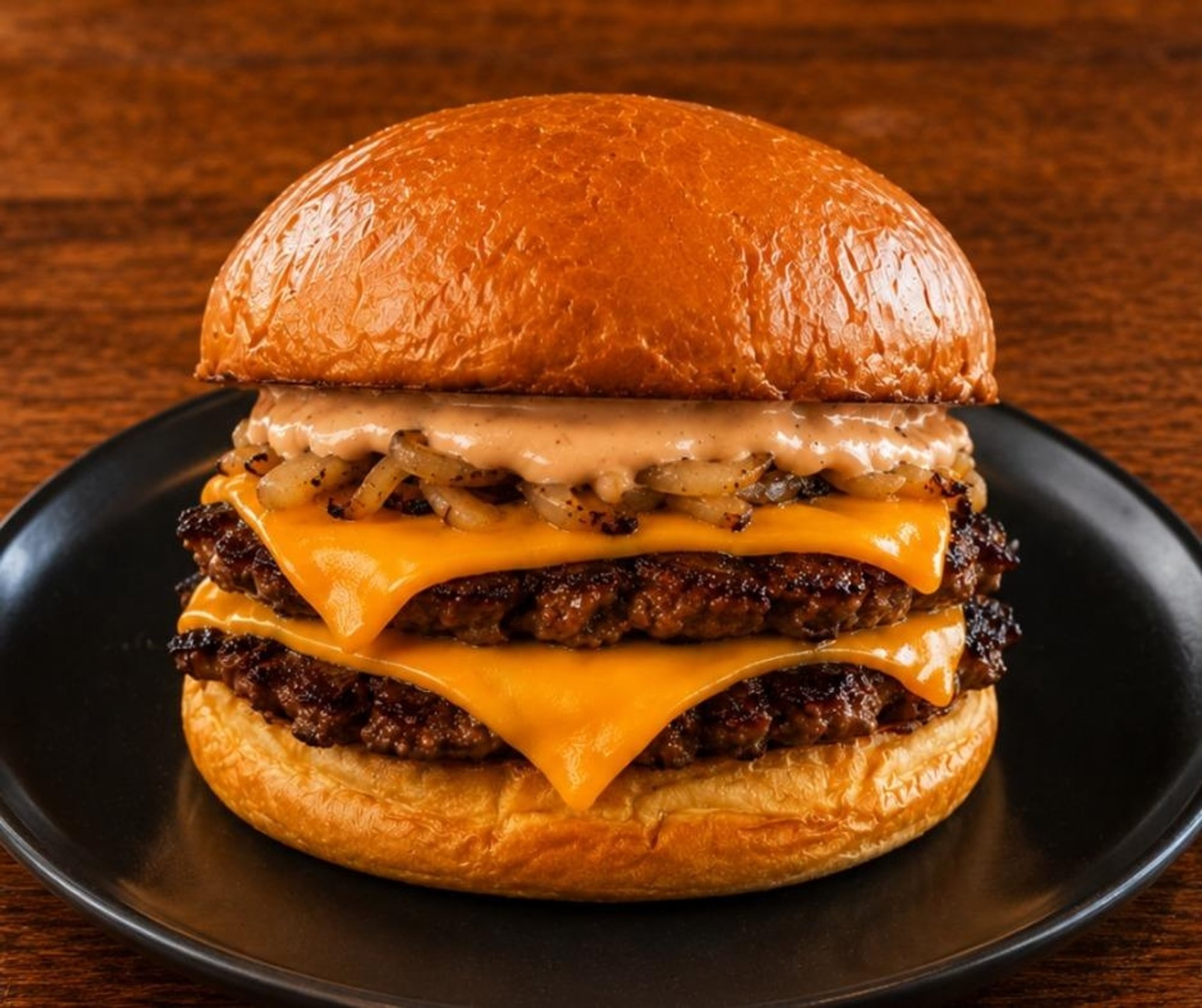 Double Cheese Smash Burger