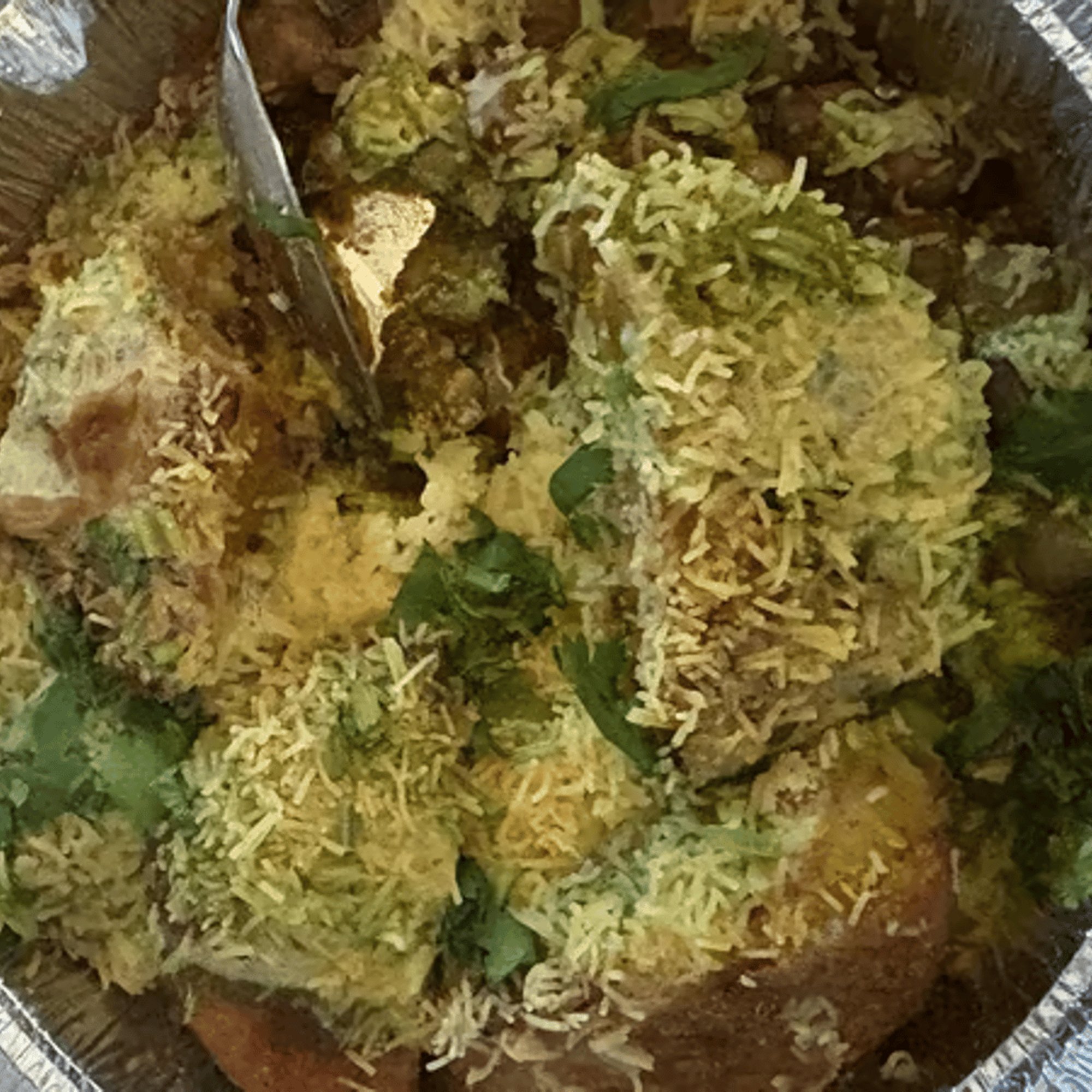 Aloo Tikki Chaat