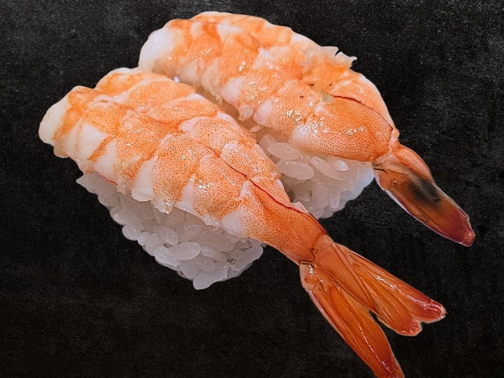 Ebi - Cooked Shrimp Nigiri