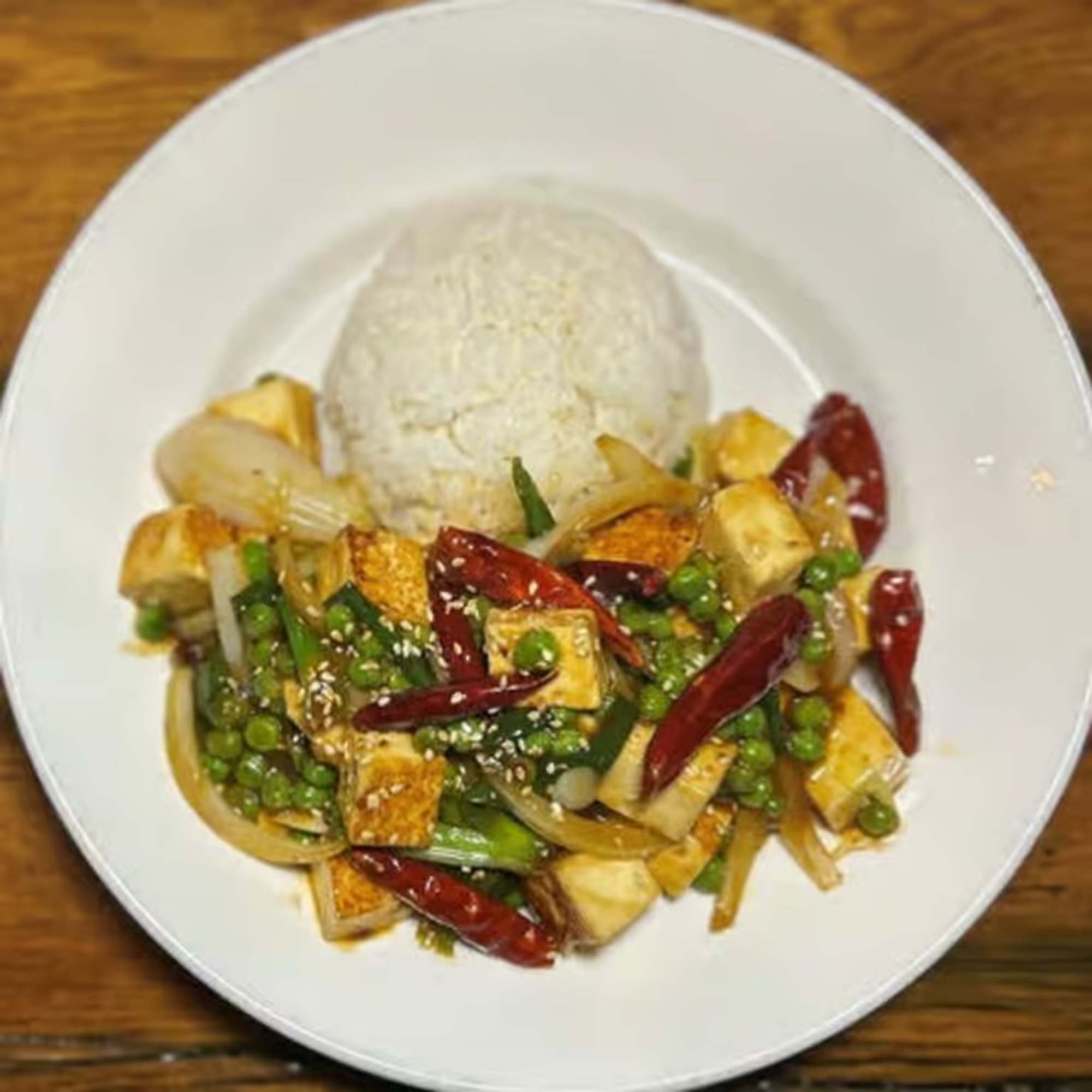 Chef's Signature Crispy Tofu