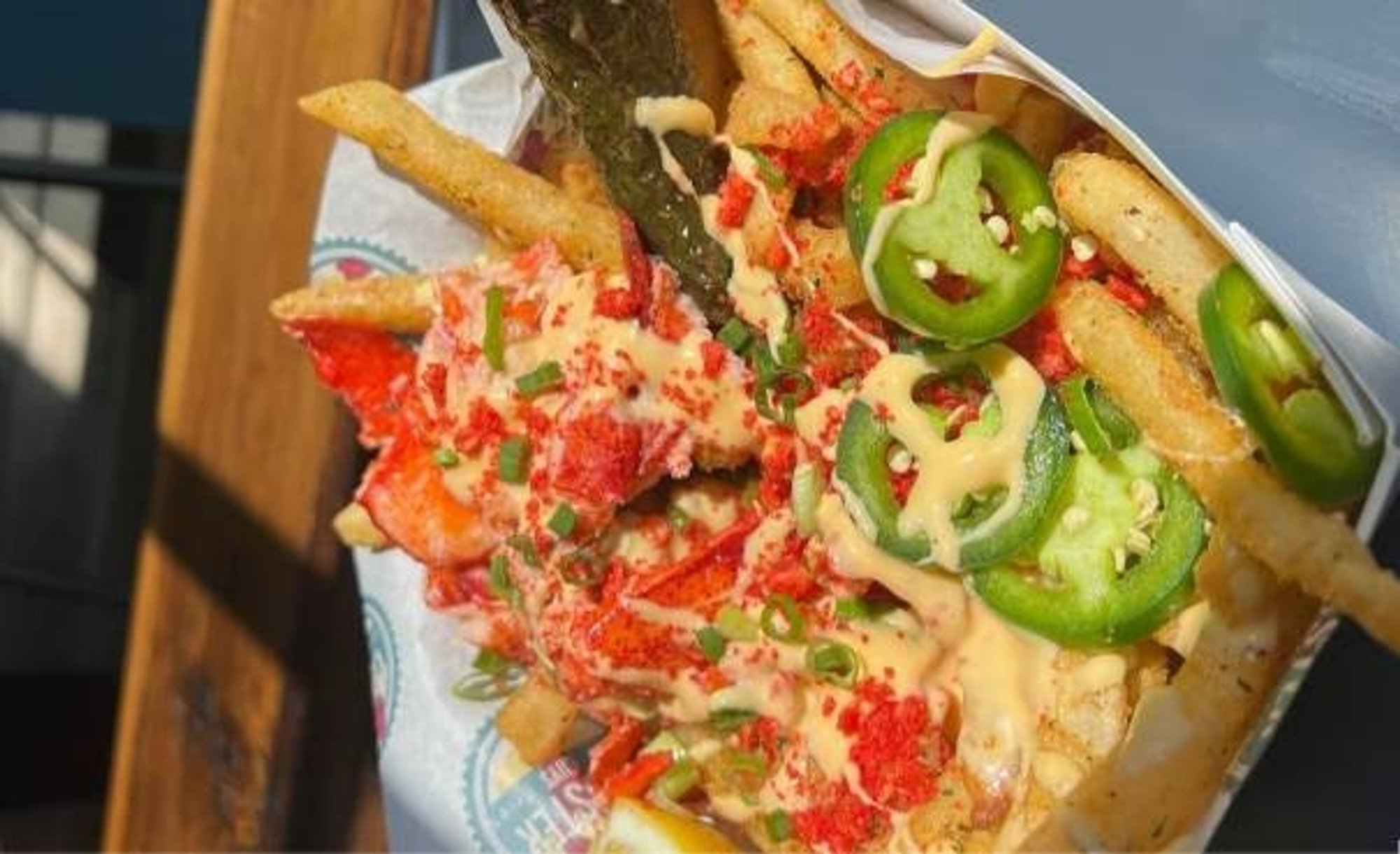 Flaming Hot Lobster Fries