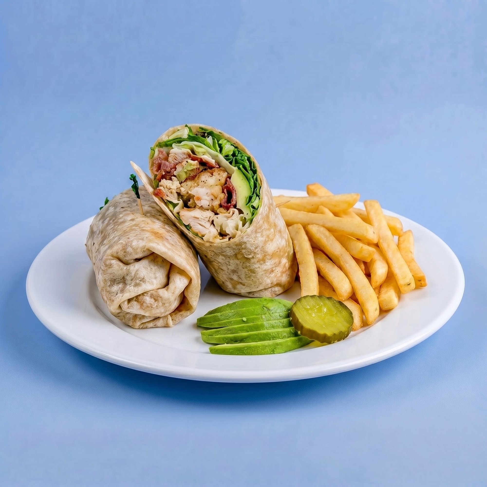Spicy Chicken Garlic Wrap