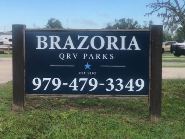 Brazoria RV Park by QRV Logo