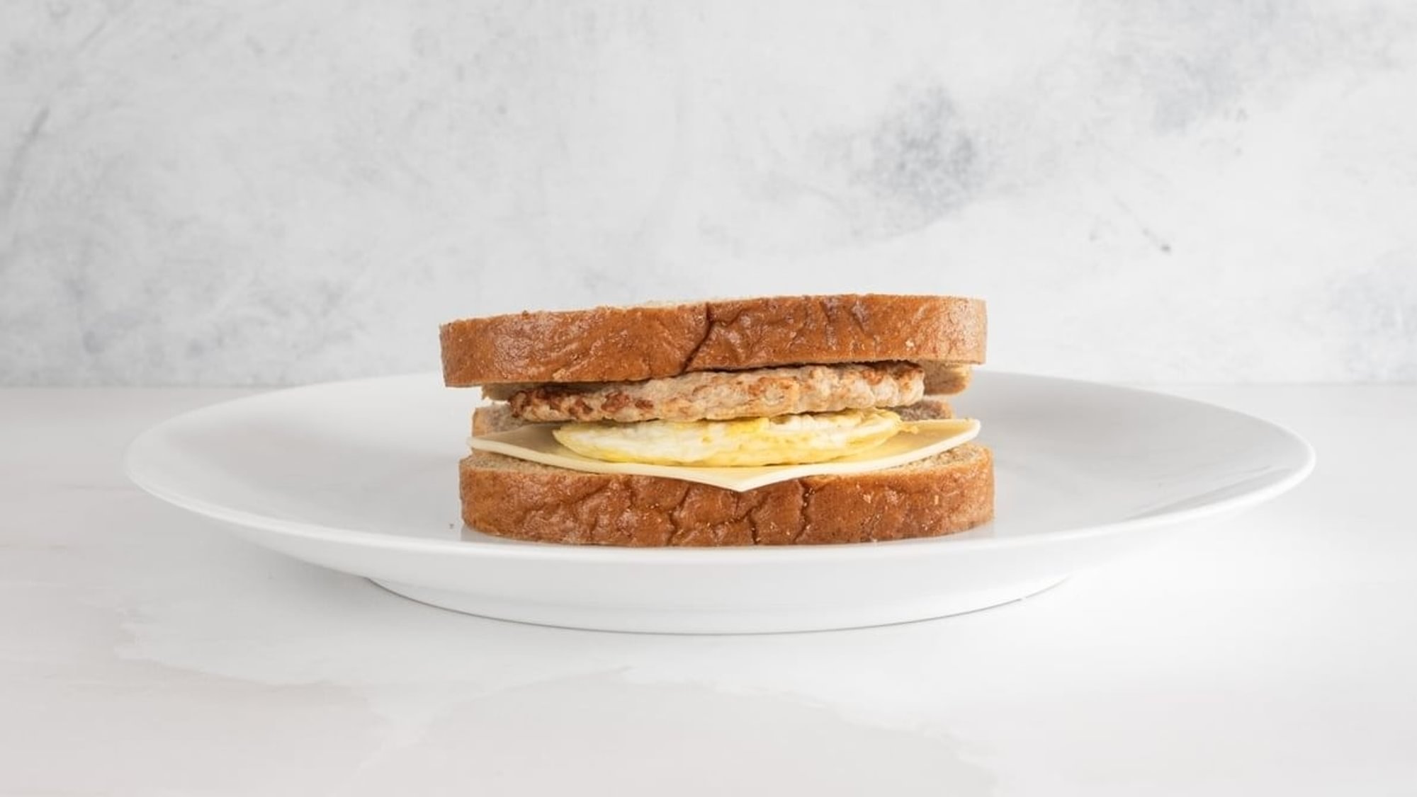 Wheat Toast Breakfast Sandwich