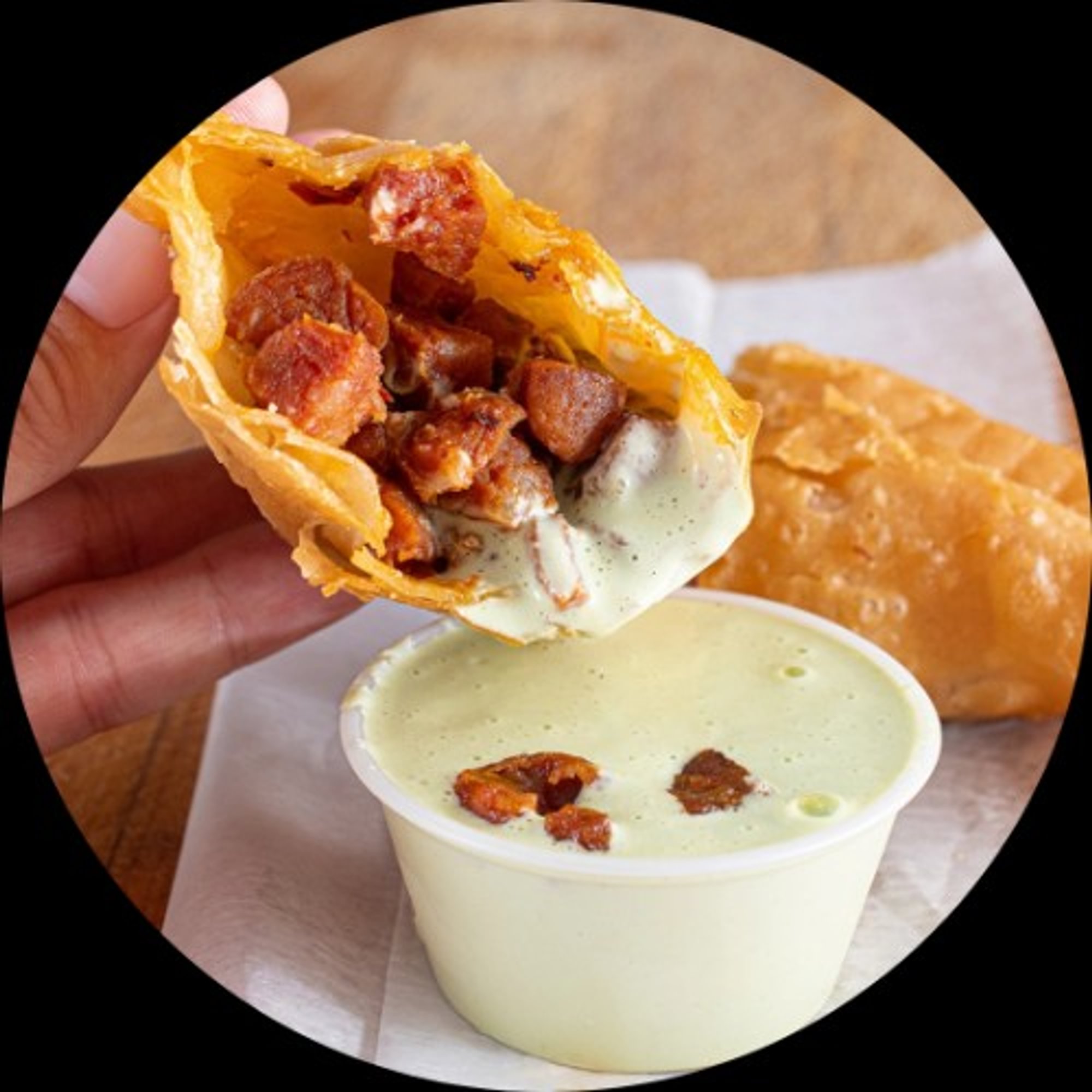 Spicy Chorizo Empanada