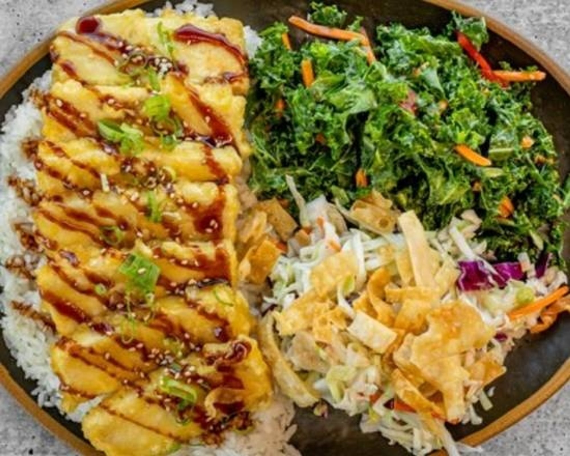 Tofu Tempura Plate