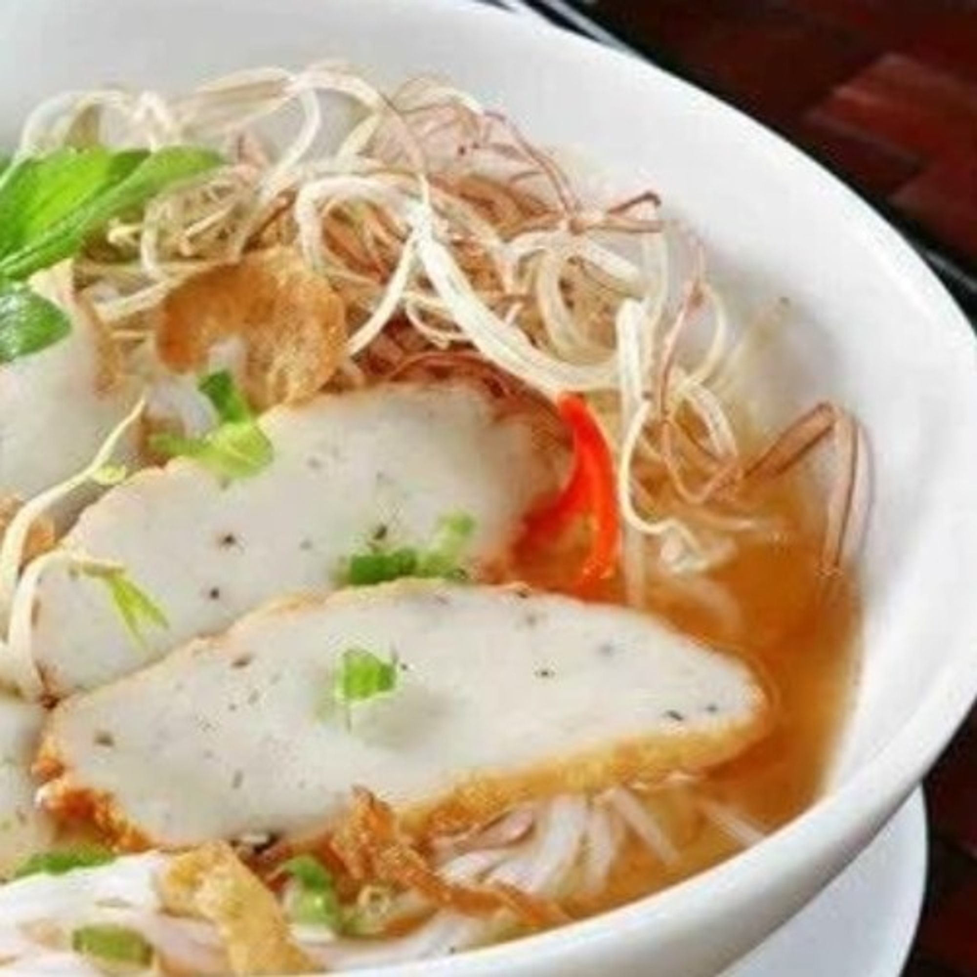 Fish Patty Udon Soup - Banh Canh Cha Ca