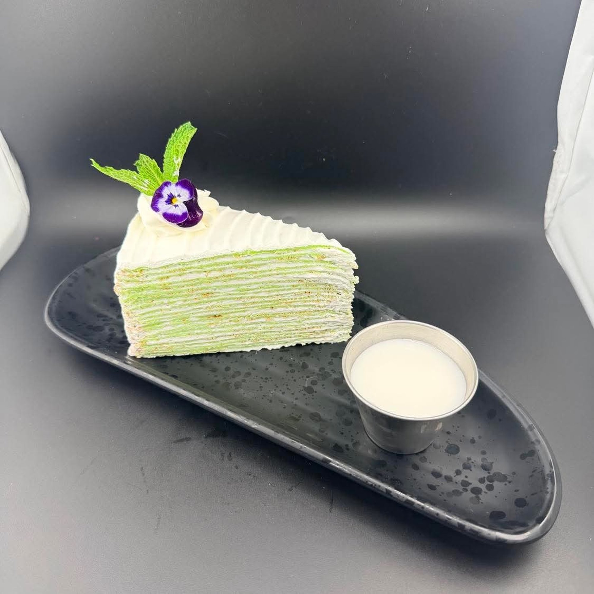 Pandan Crepe Cake