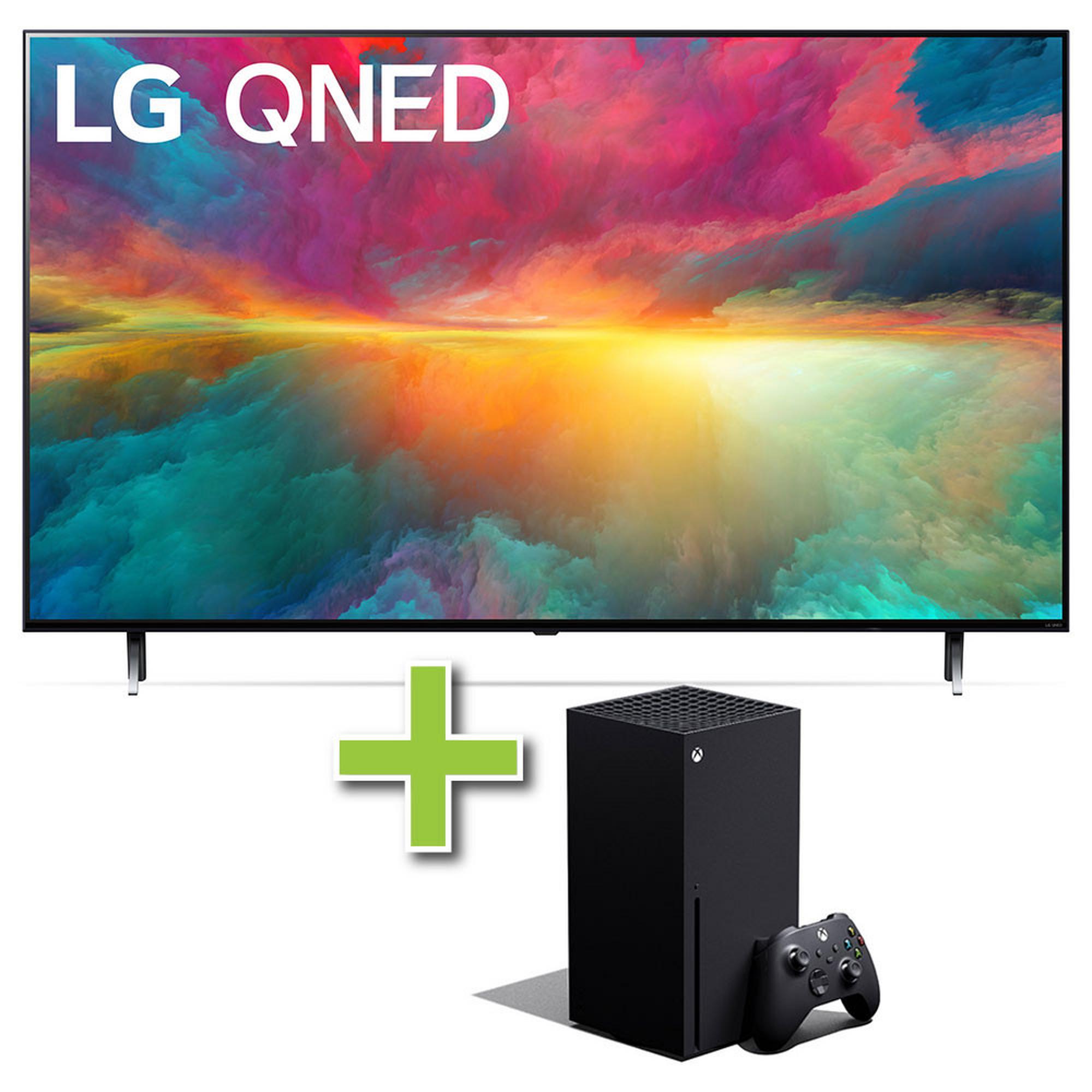 75" LG QNED 4K Ultra HD Smart TV & Xbox Series X 1TB Console