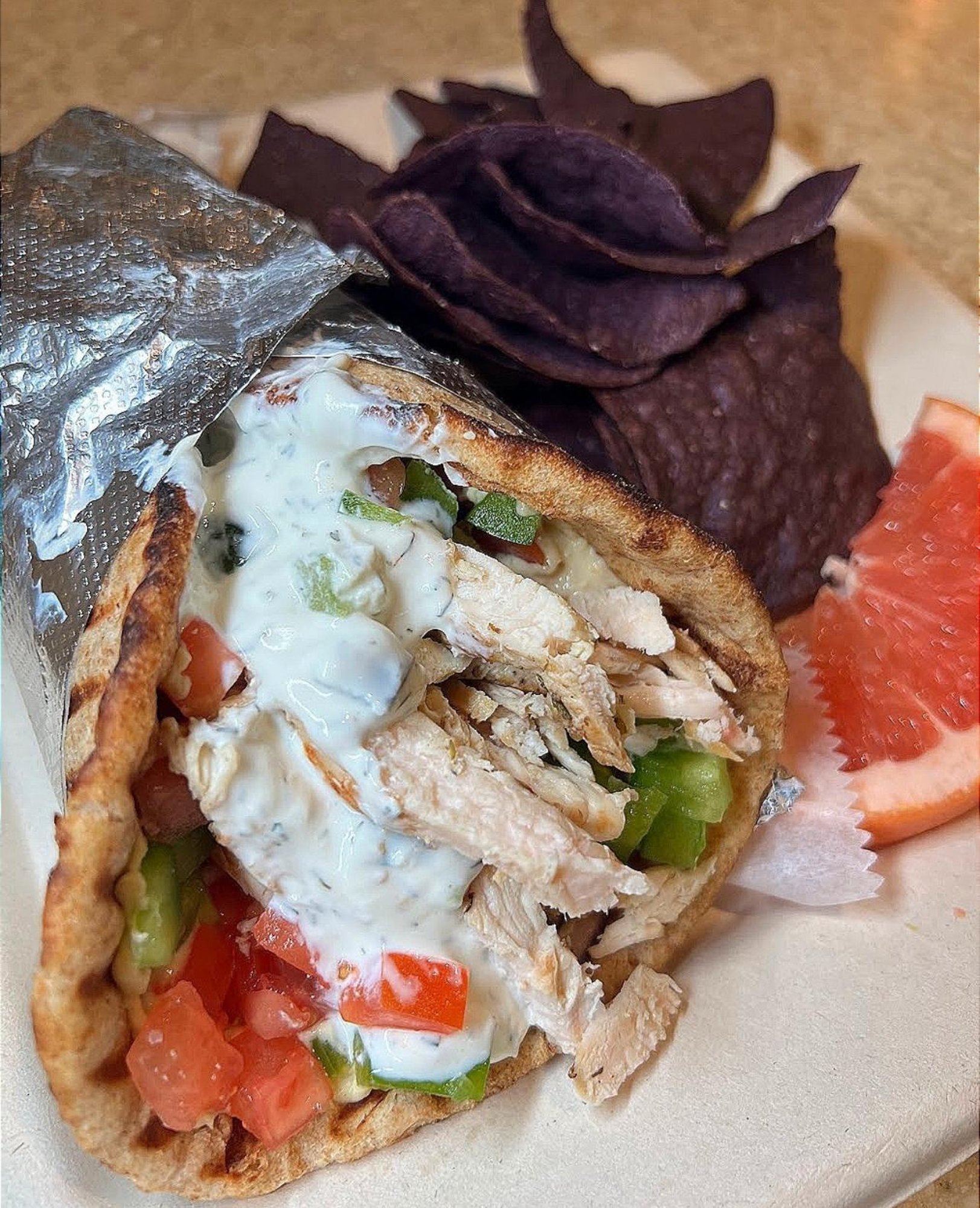 Mediterranean Chicken Panini