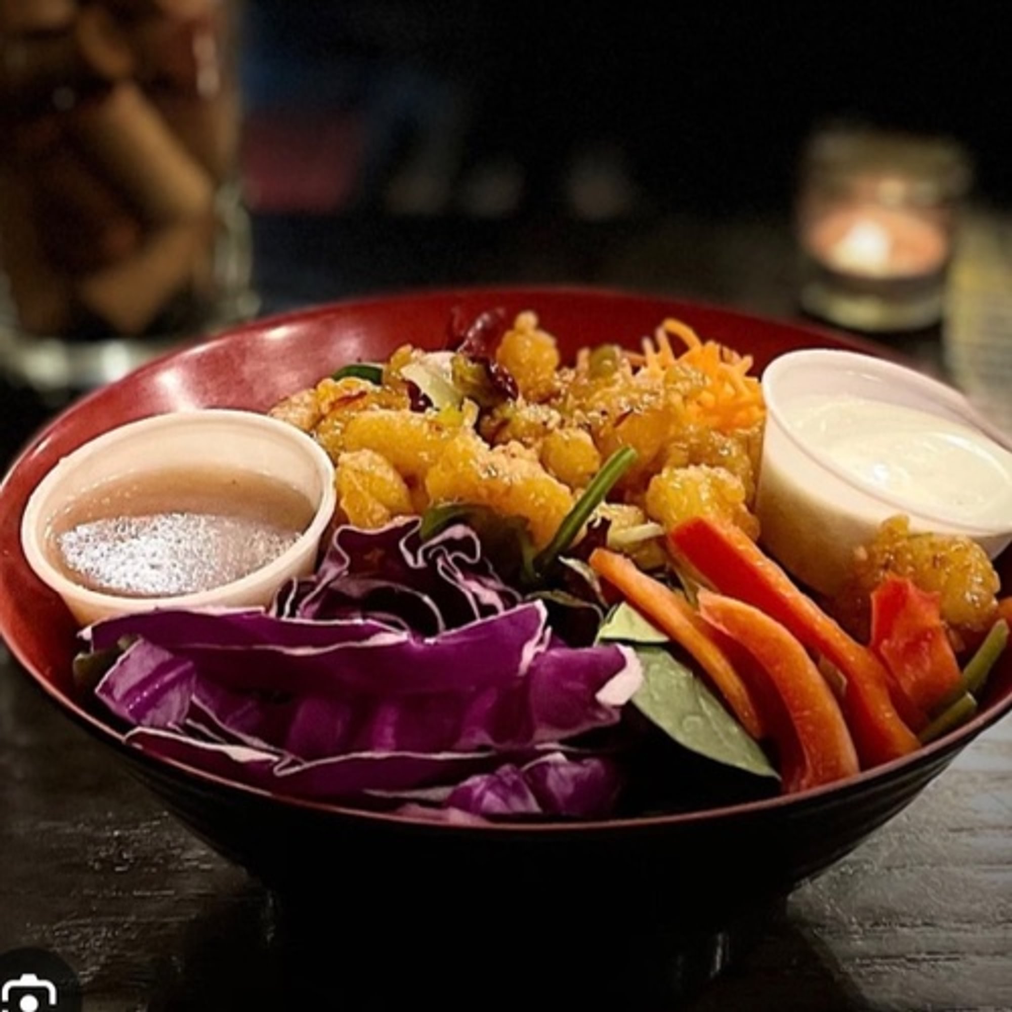 Leos Spicy Chicken Salad (dinner)
