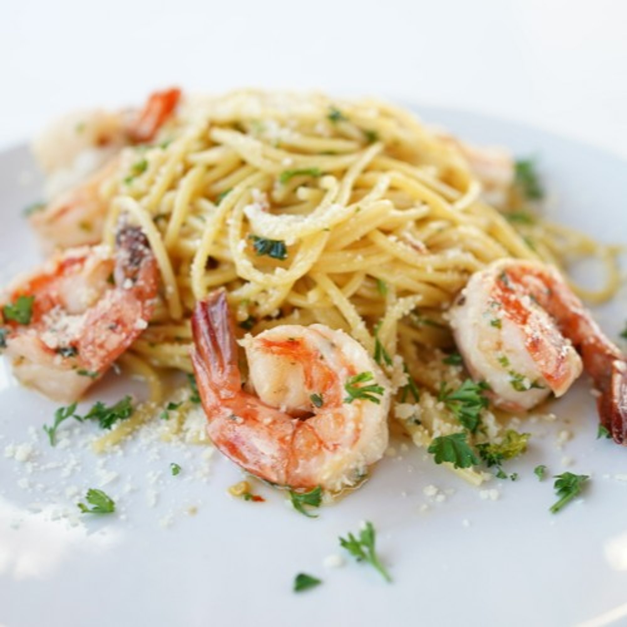 Spaghetti with Shrimp
