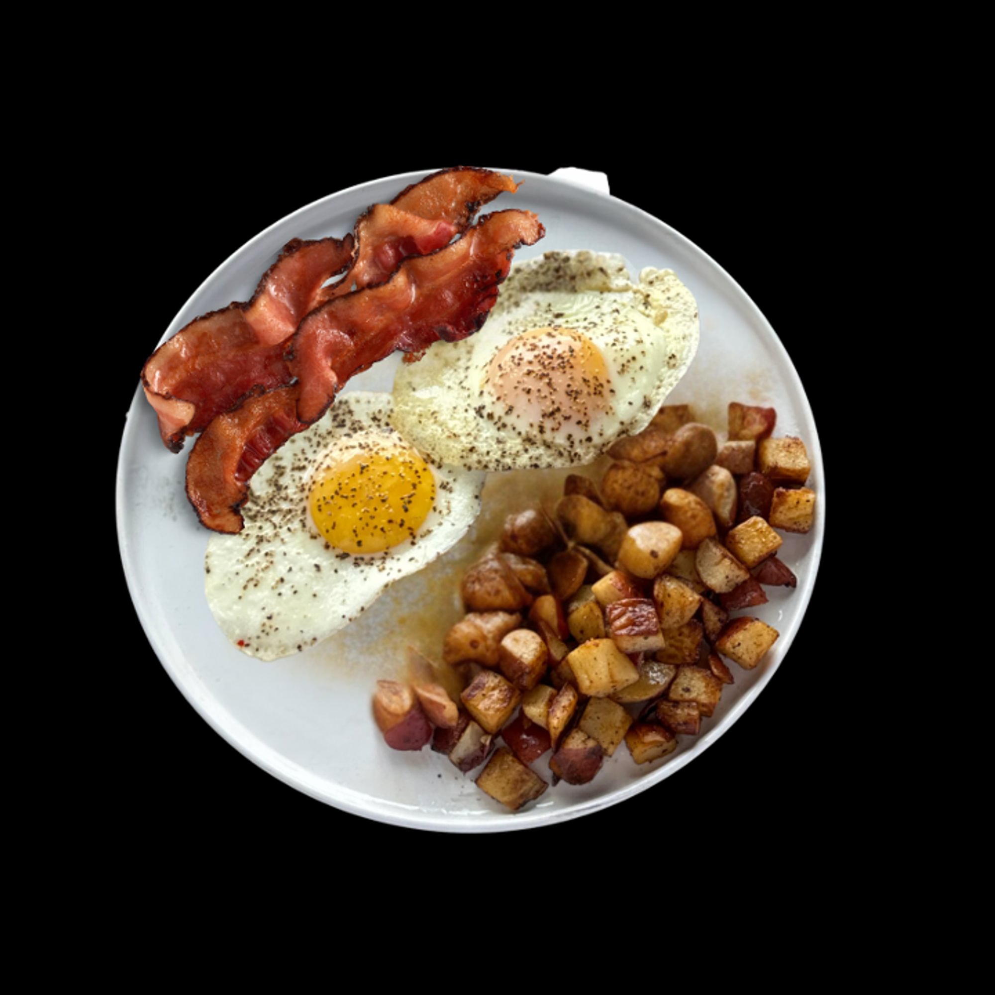 2 Eggs with Meat