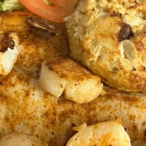 Broiled Seafood Platter