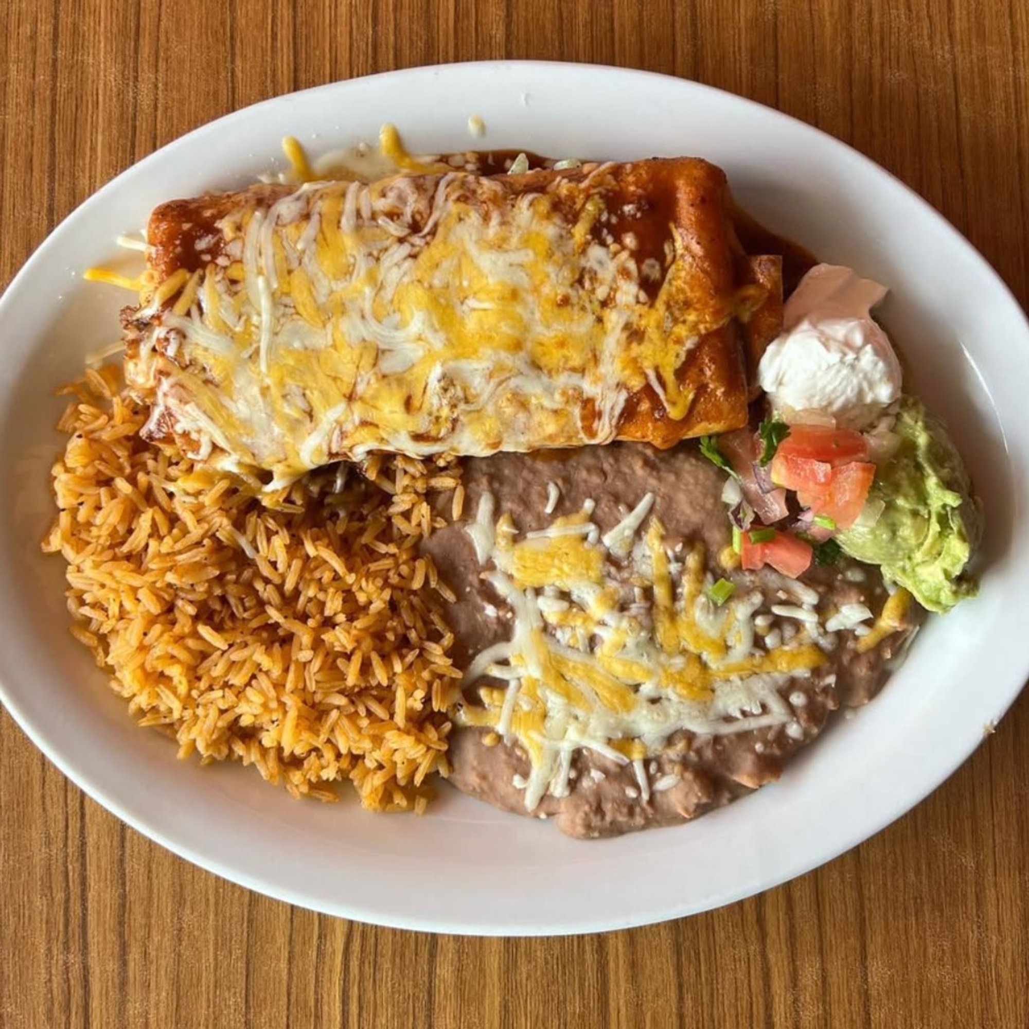 Shrimp Chimichanga