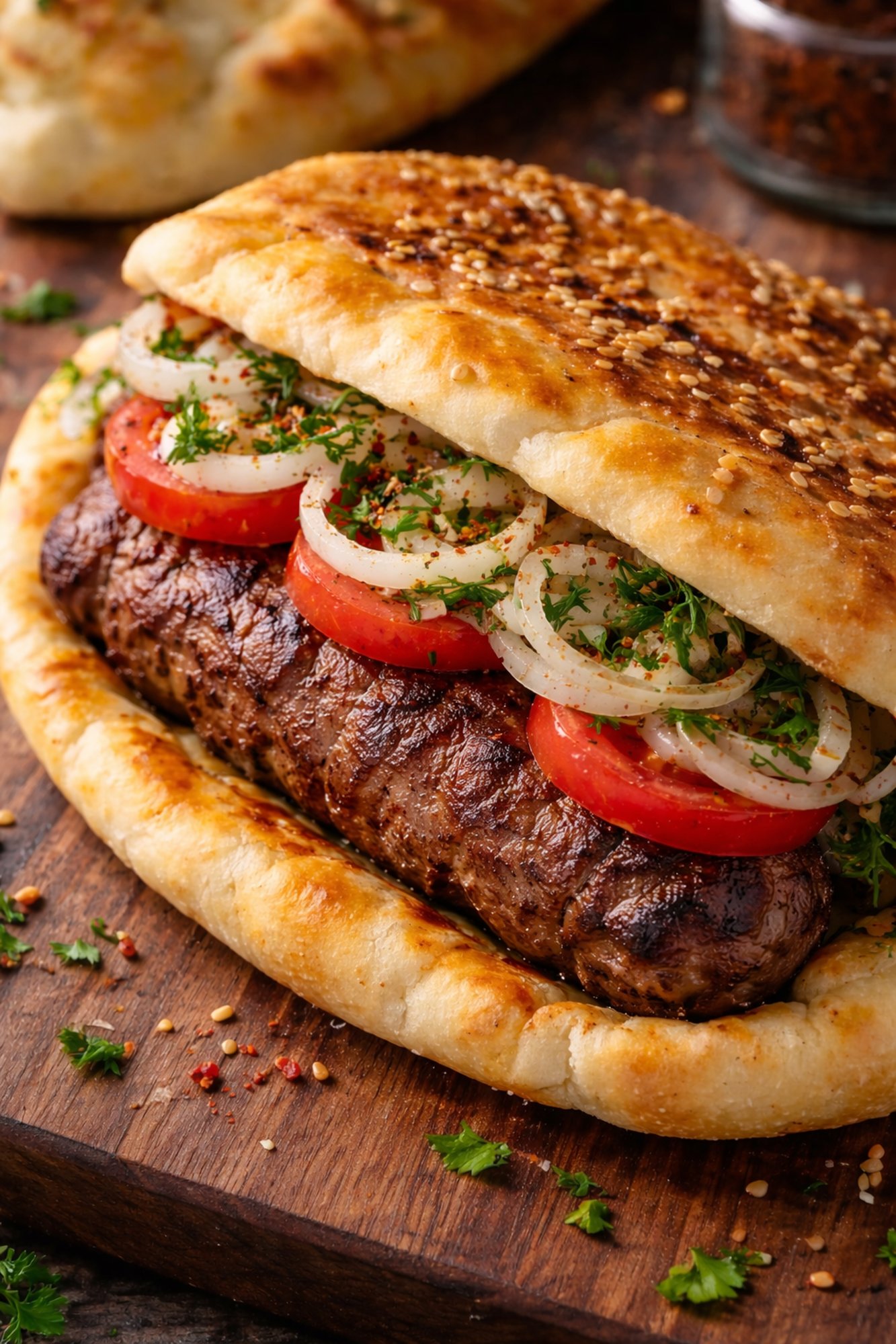 Uzbek Kofta Hot Dog
