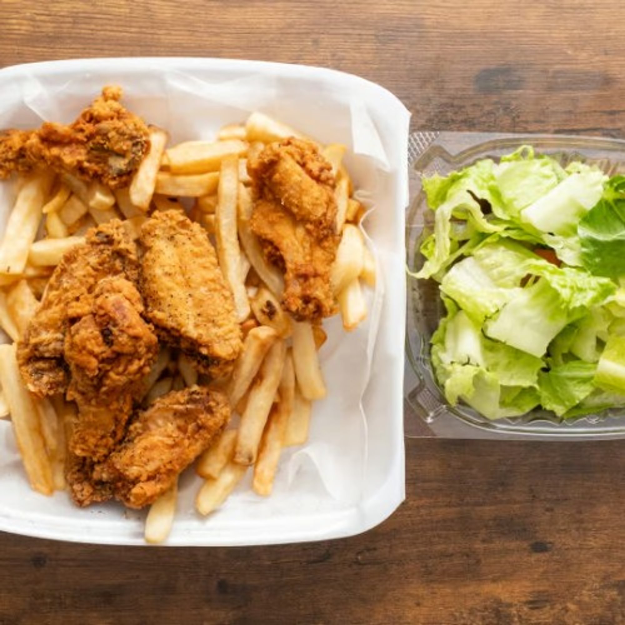 Chicken Wing Dinner
