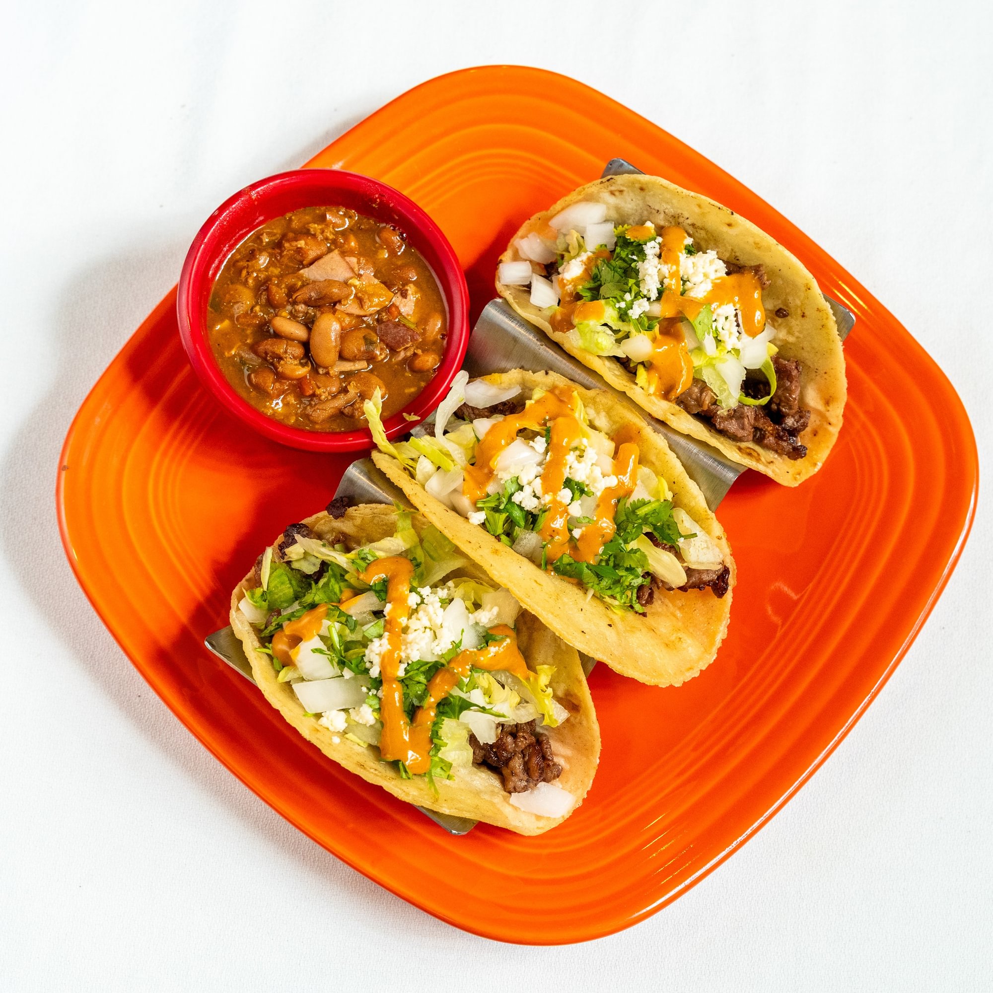 3 Asada Tacos