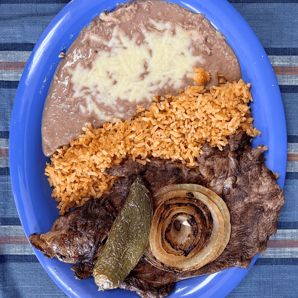 Rib-Eye Steak Plate